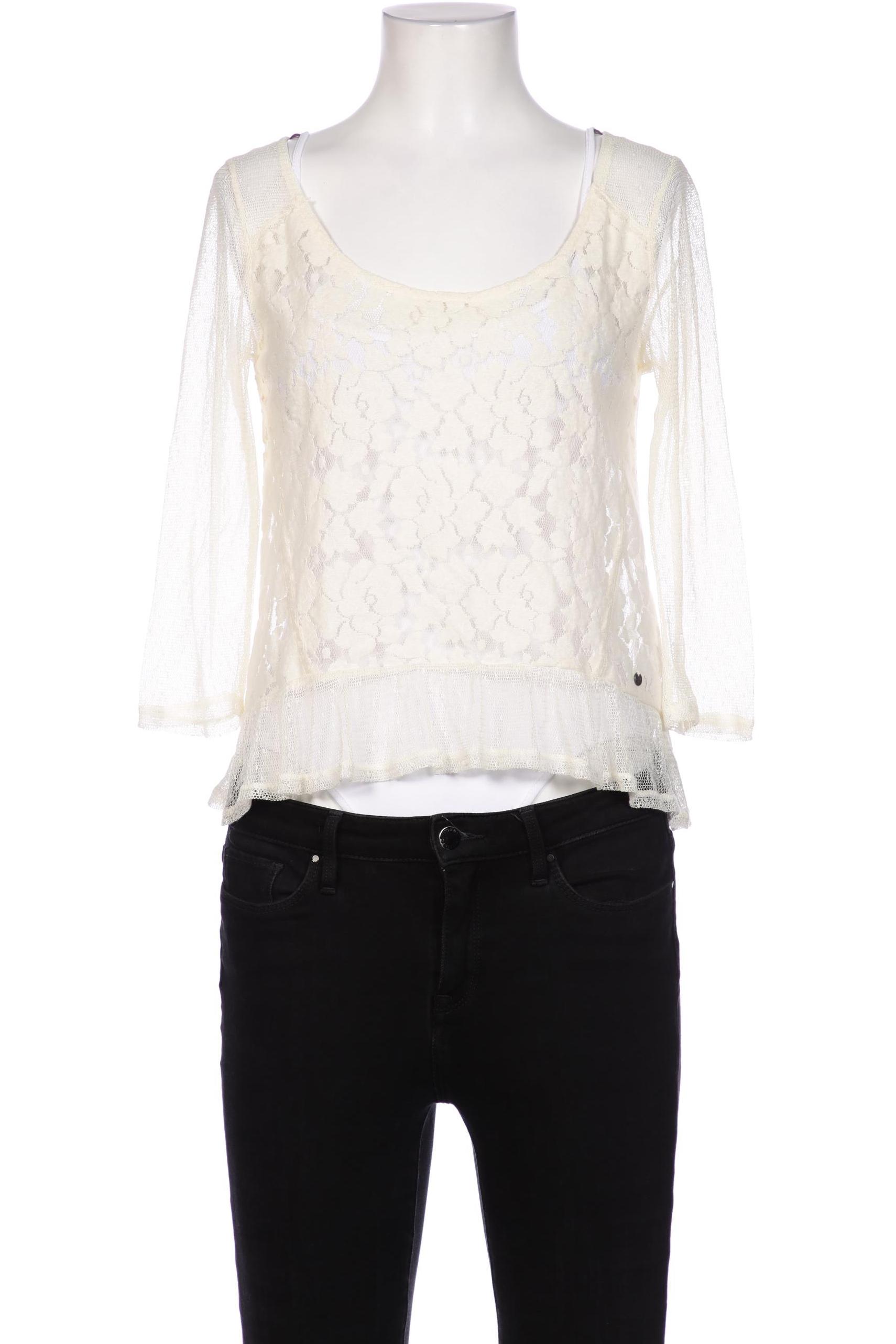 

Abercrombie & Fitch Damen Langarmshirt, beige, Gr. 36