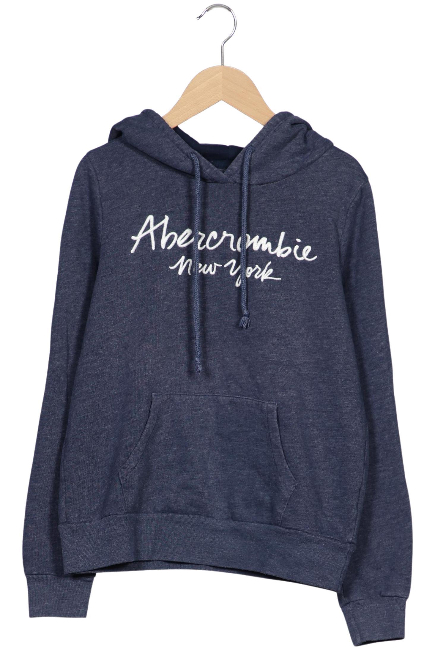 

Abercrombie & Fitch Damen Kapuzenpullover, marineblau, Gr. 34