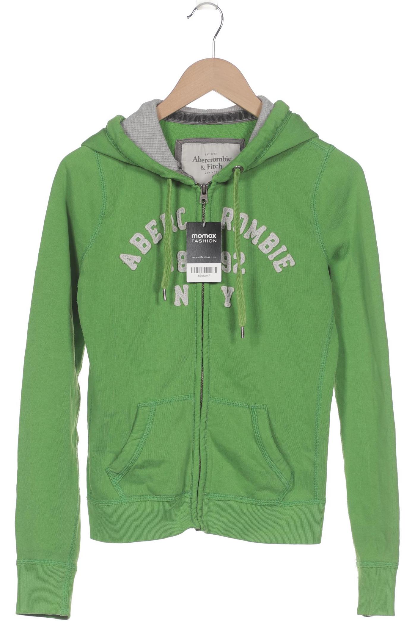 

Abercrombie & Fitch Damen Kapuzenpullover, grün, Gr. 38