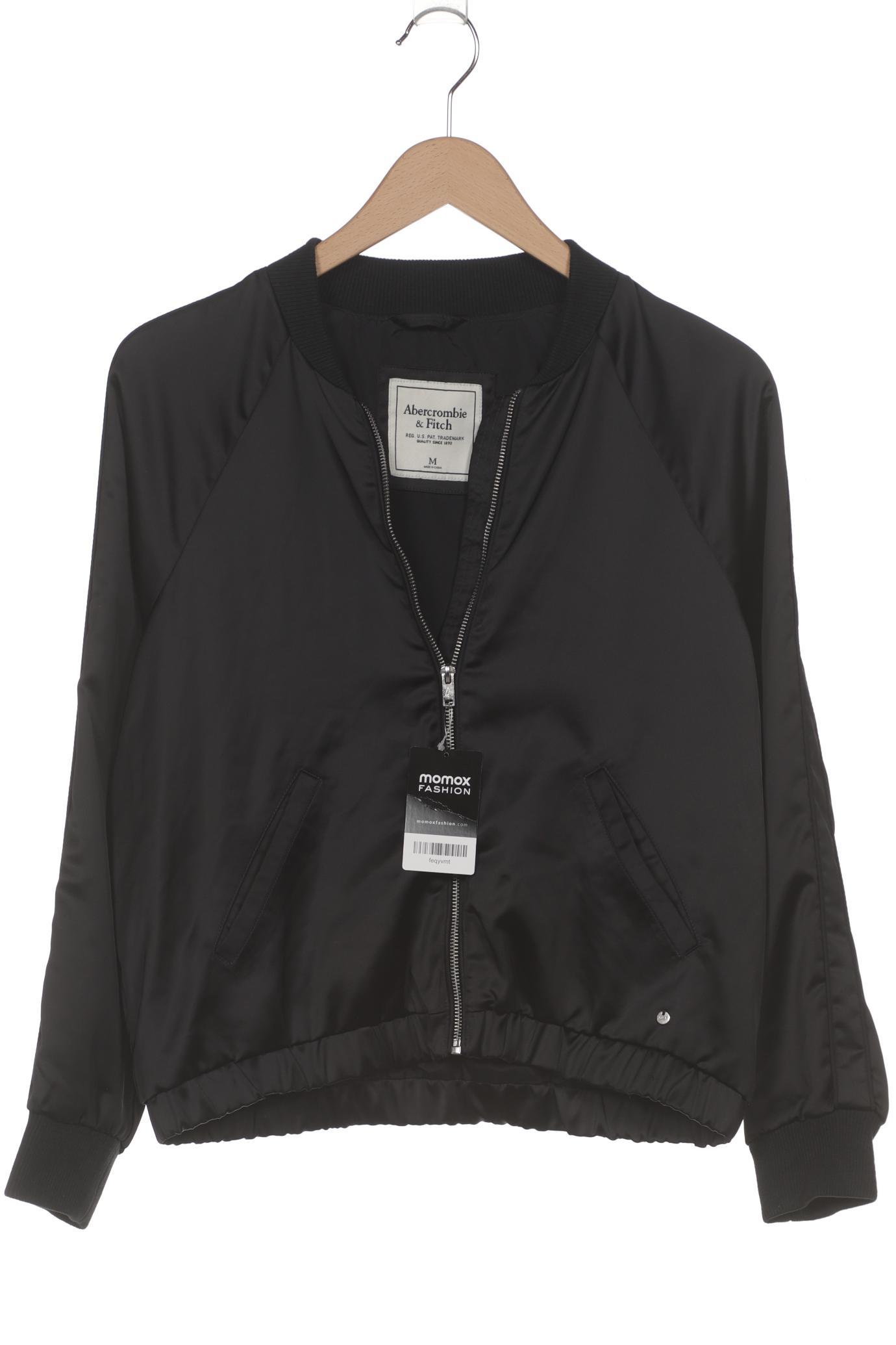 

Abercrombie & Fitch Damen Jacke, schwarz, Gr. 38