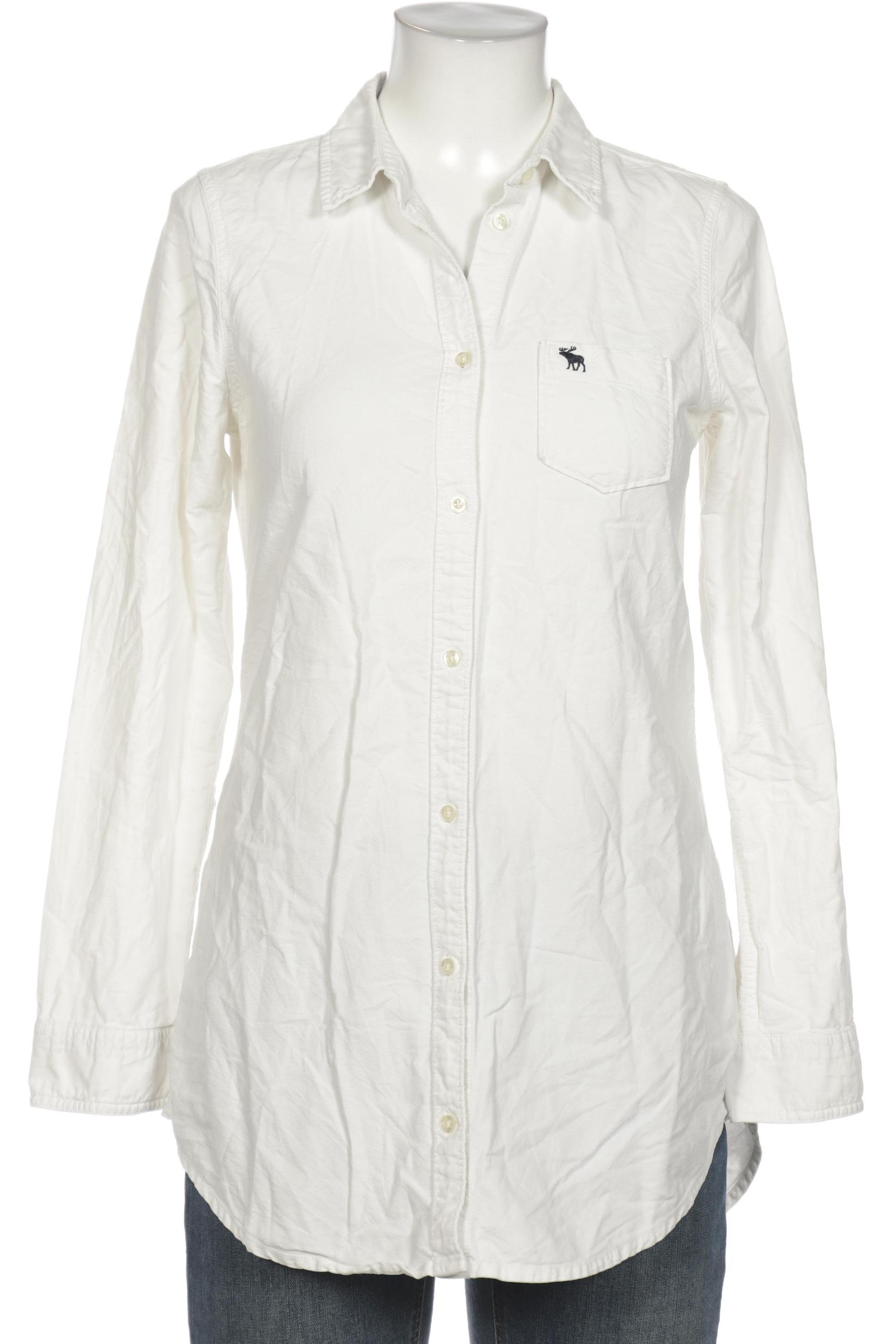

Abercrombie & Fitch Damen Bluse, weiß, Gr. 38