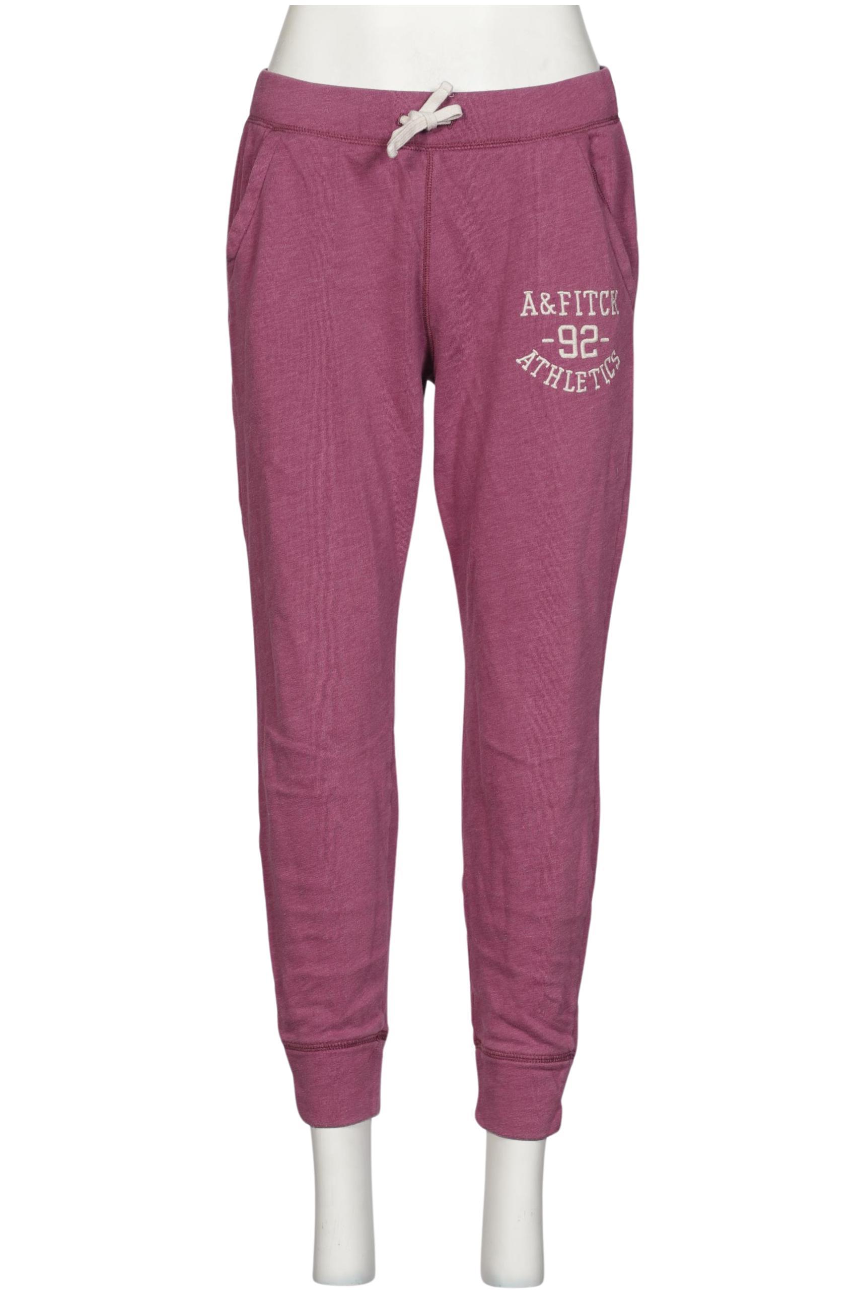 

Abercrombie & Fitch Damen Stoffhose, pink, Gr. 0
