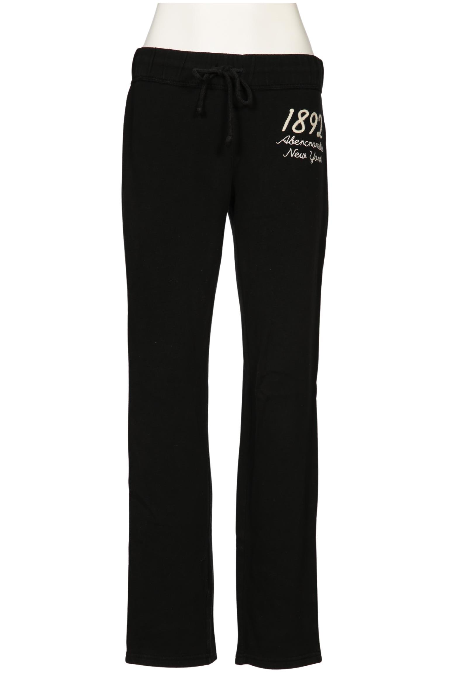

Abercrombie & Fitch Damen Stoffhose, schwarz, Gr. 0