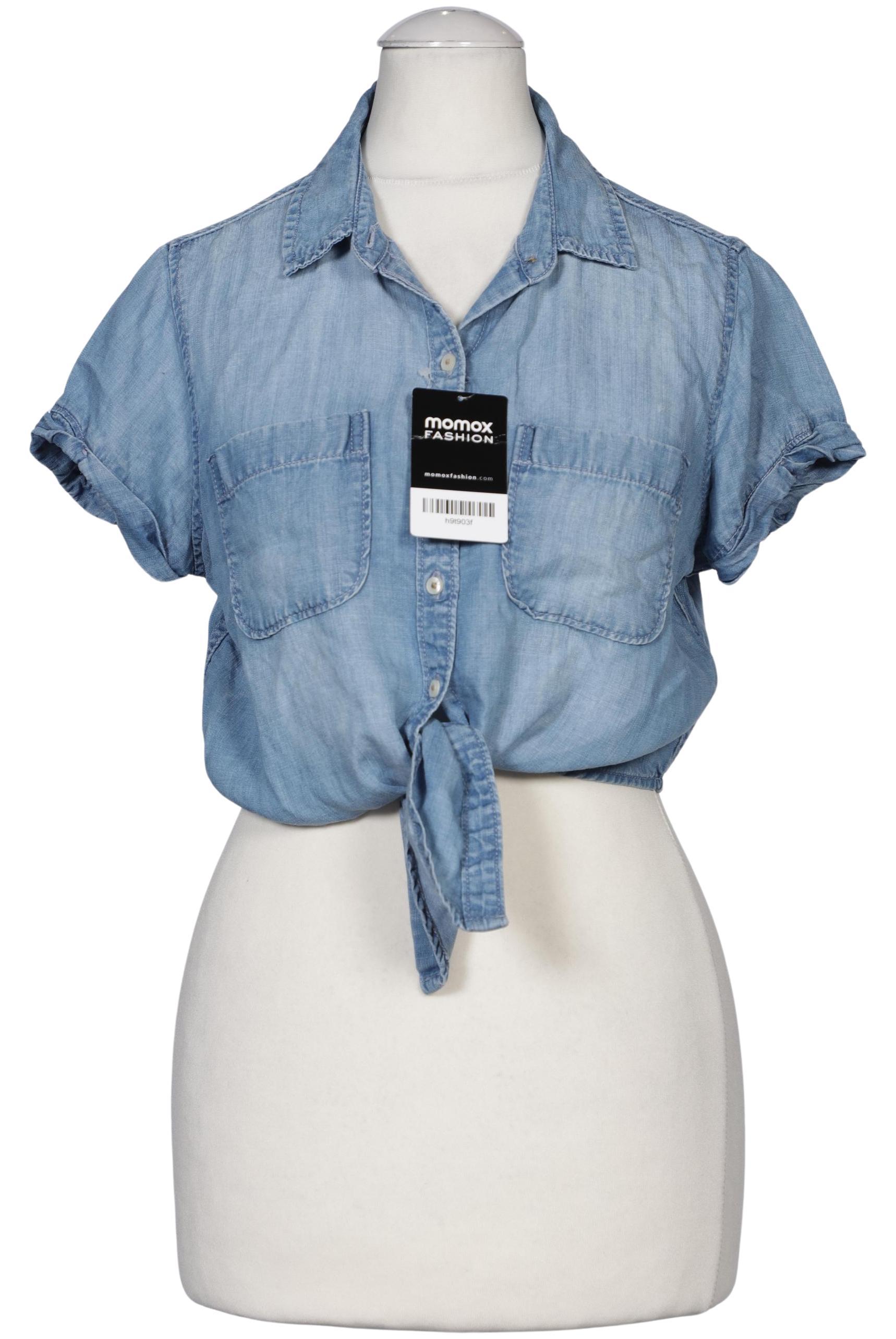 

Abercrombie & Fitch Damen Bluse, hellblau, Gr. 34