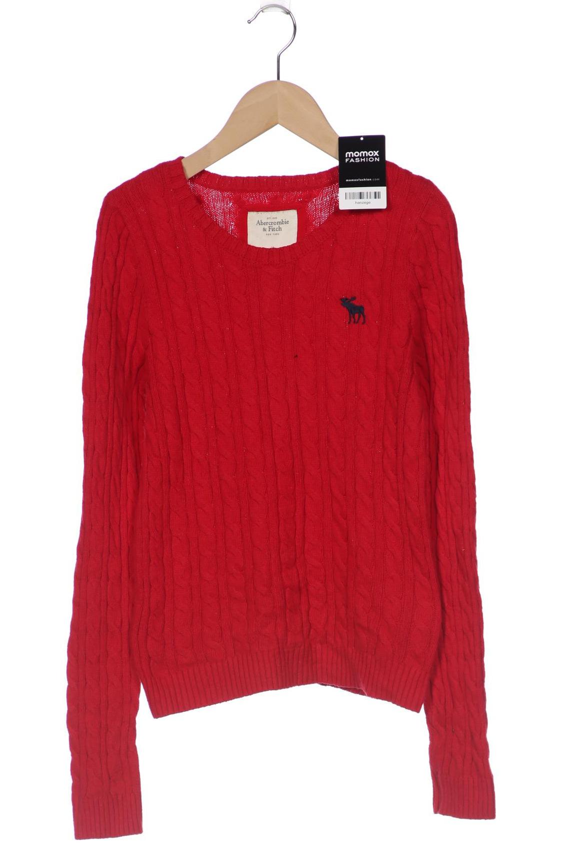 

Abercrombie & Fitch Damen Pullover, rot