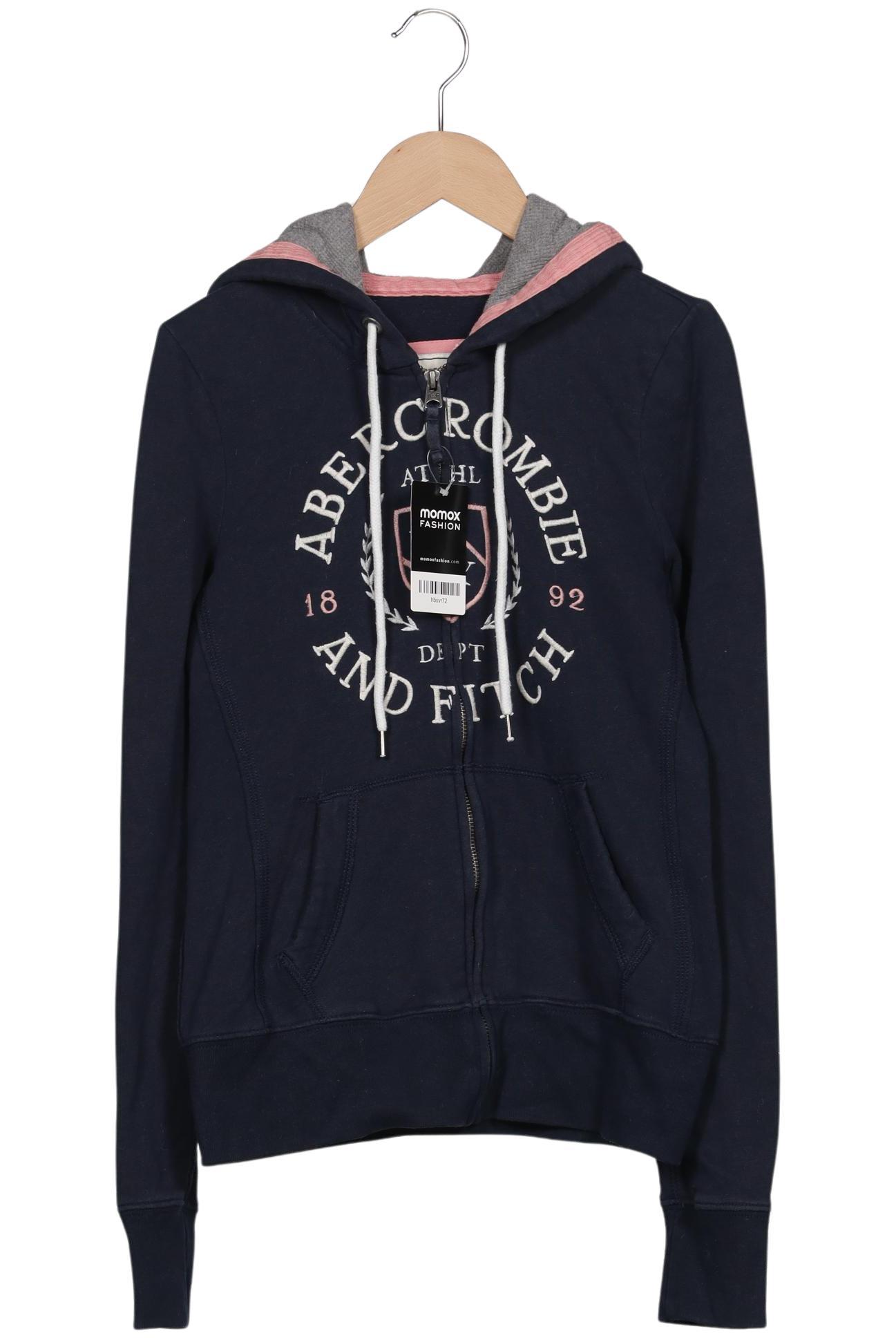 

Abercrombie & Fitch Damen Kapuzenpullover, marineblau, Gr. 36