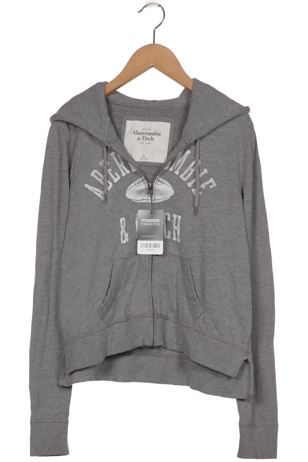 

Abercrombie & Fitch Damen Kapuzenpullover, grau