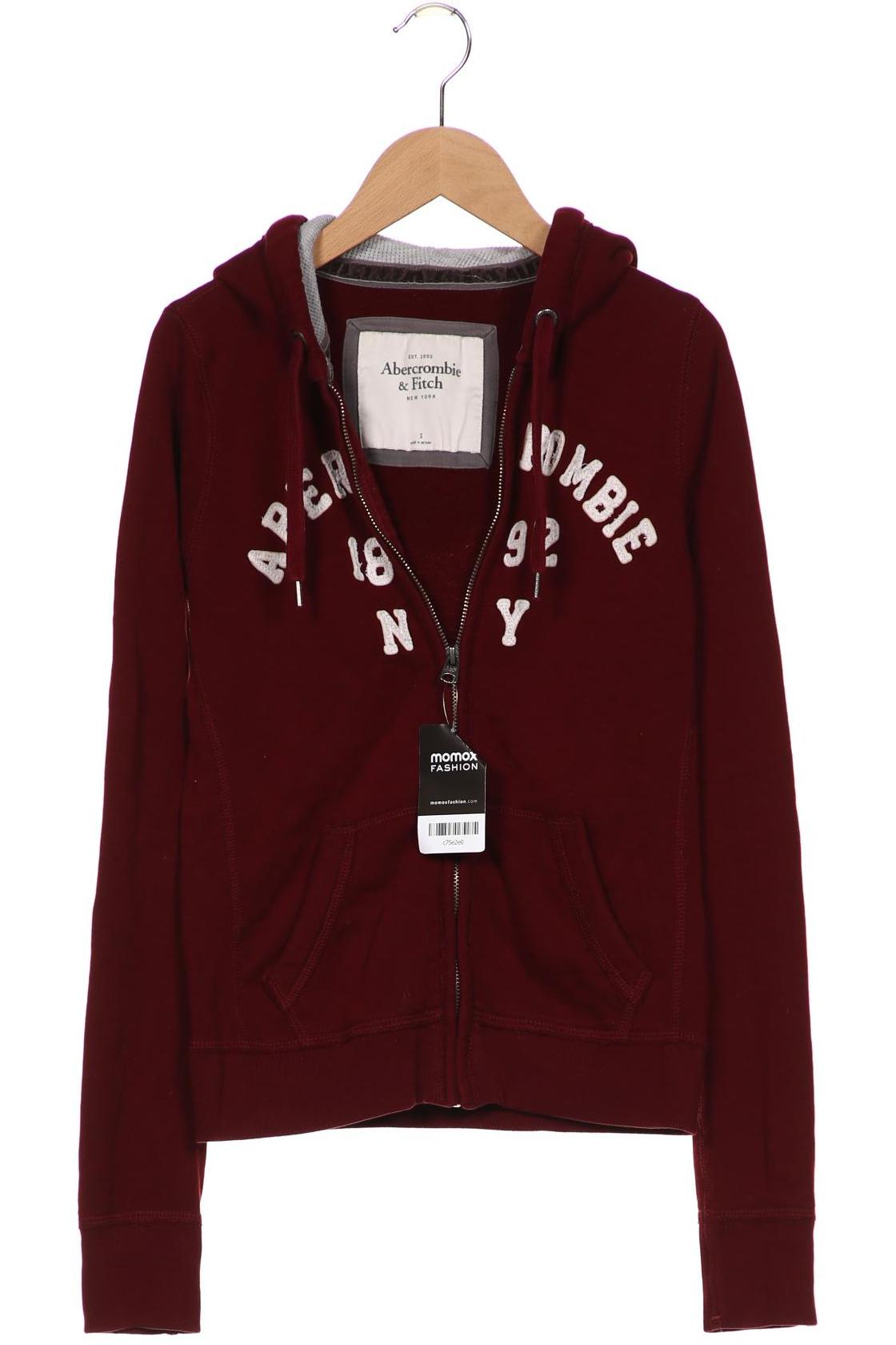 

Abercrombie & Fitch Damen Kapuzenpullover, bordeaux, Gr. 36