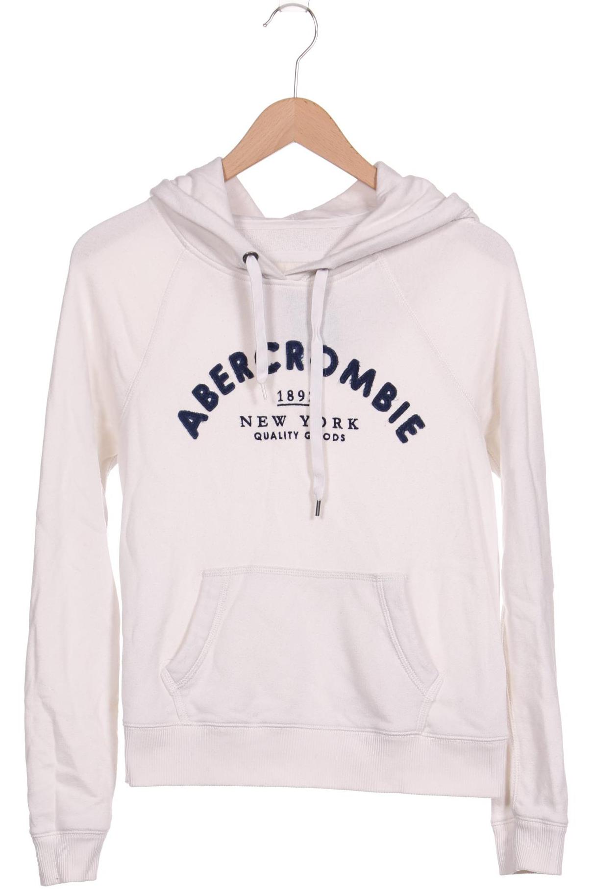 

Abercrombie & Fitch Damen Kapuzenpullover, weiß