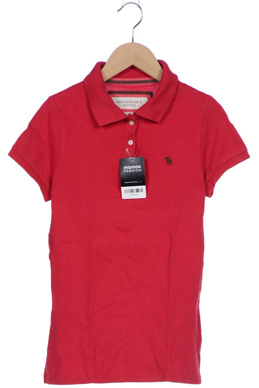 

Abercrombie & Fitch Damen Poloshirt, rot, Gr. 42