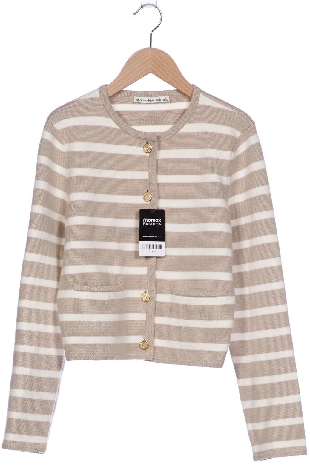 

Abercrombie & Fitch Damen Strickjacke, beige, Gr. 36