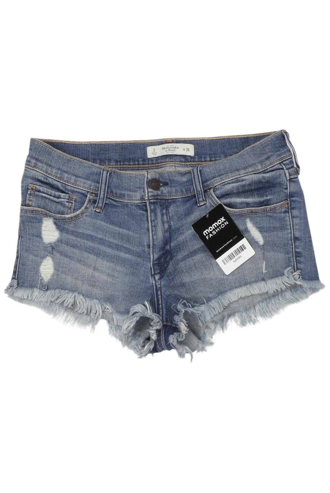 

Abercrombie & Fitch Damen Shorts, blau, Gr. 26
