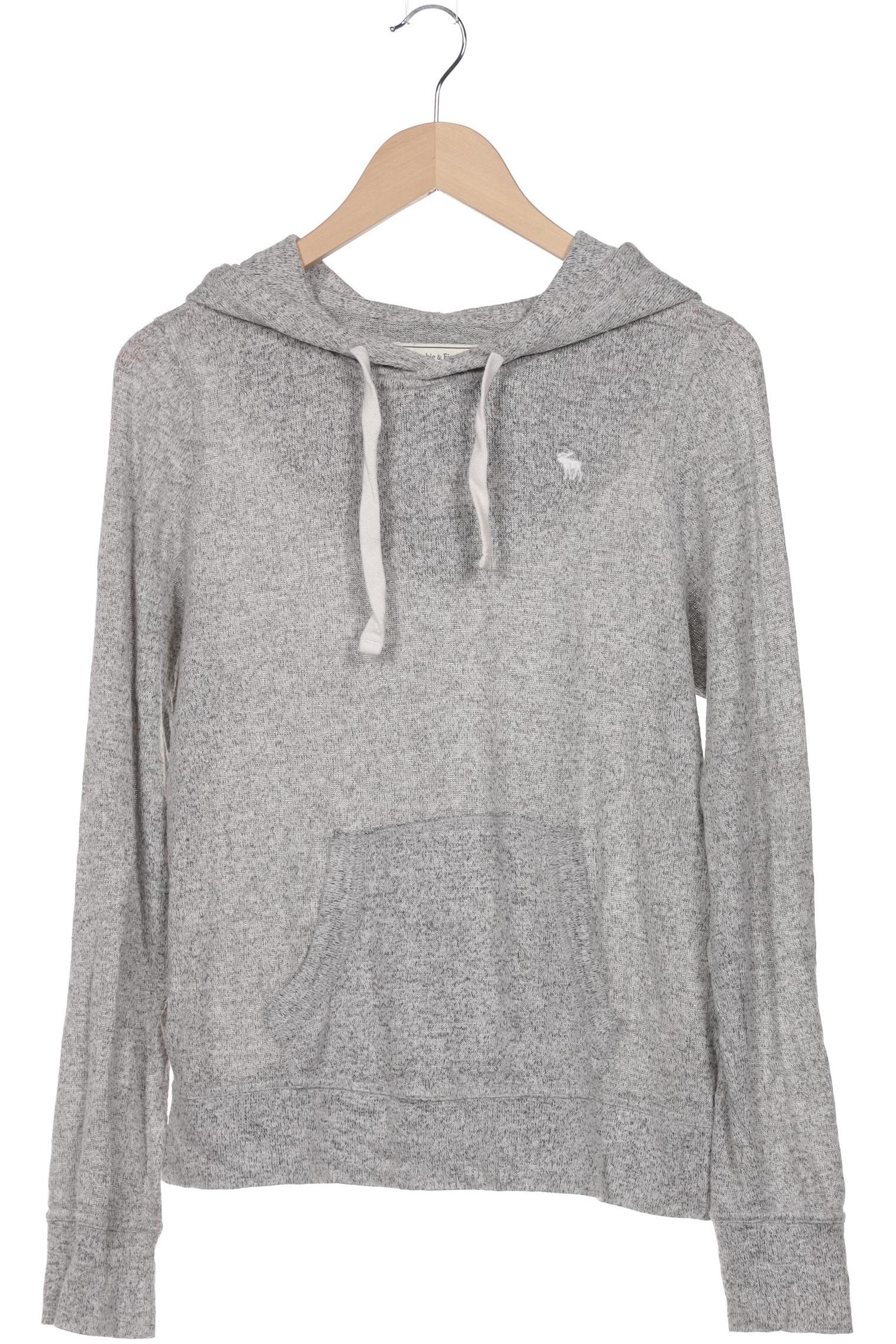 

Abercrombie & Fitch Damen Kapuzenpullover, grau, Gr. 38