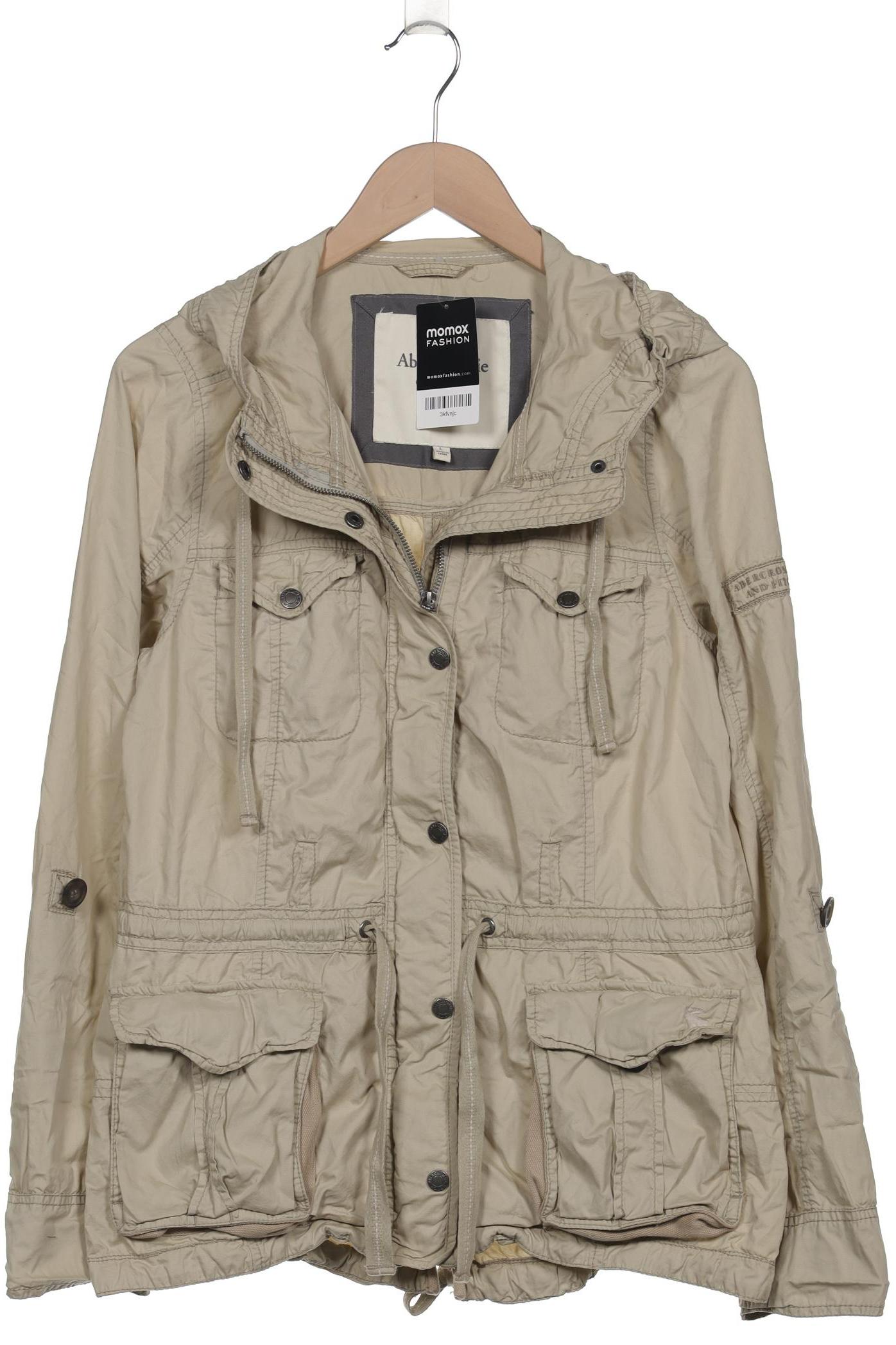 

Abercrombie & Fitch Damen Jacke, beige, Gr. 42