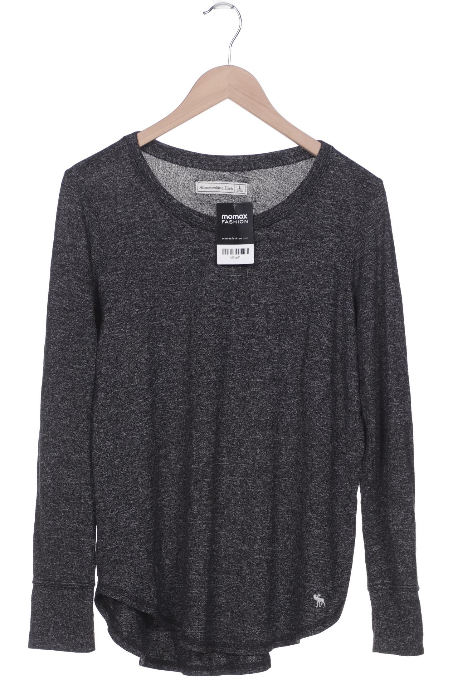 

Abercrombie & Fitch Damen Langarmshirt, grau