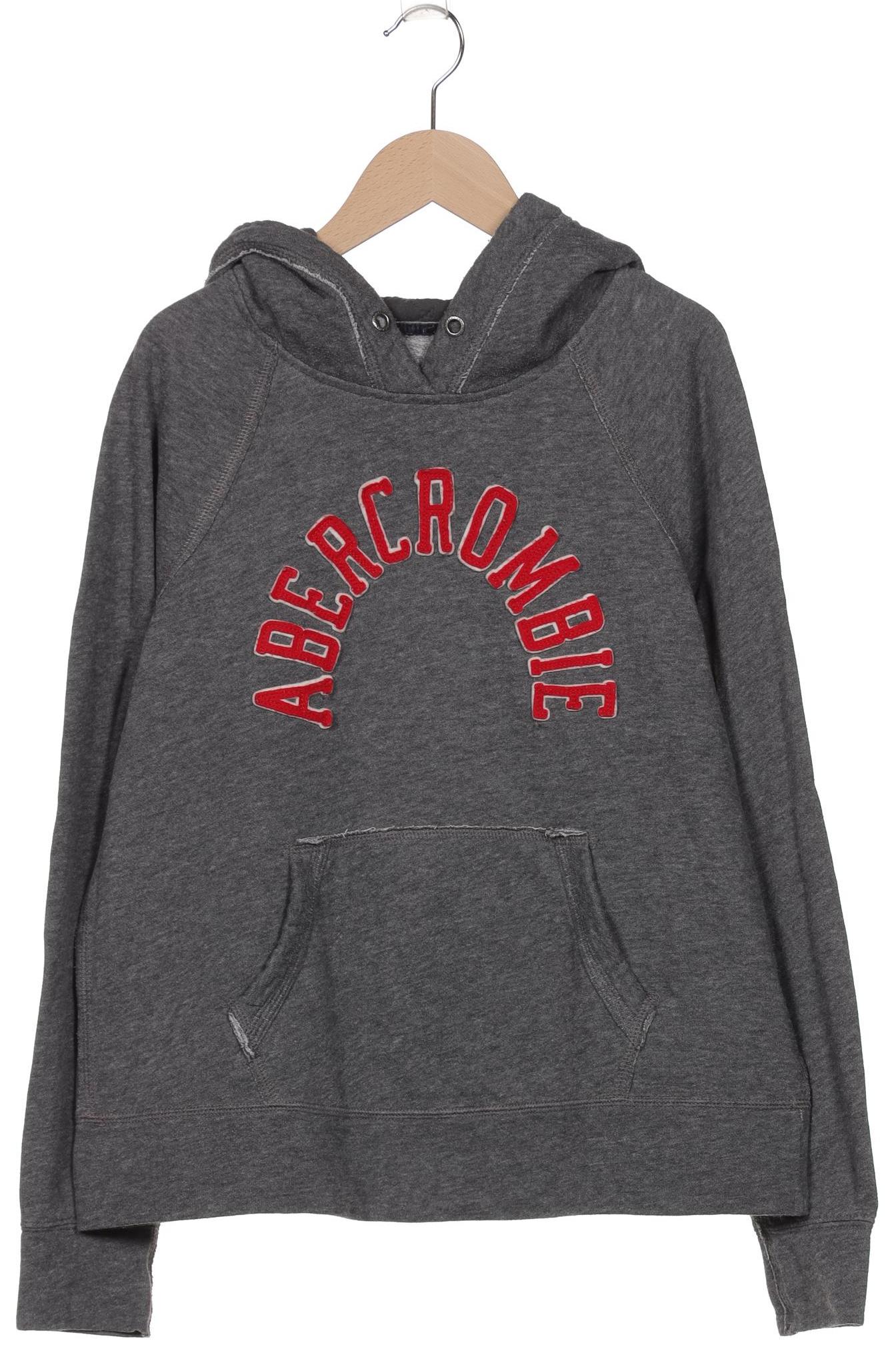 

Abercrombie & Fitch Damen Kapuzenpullover, grau, Gr. 42
