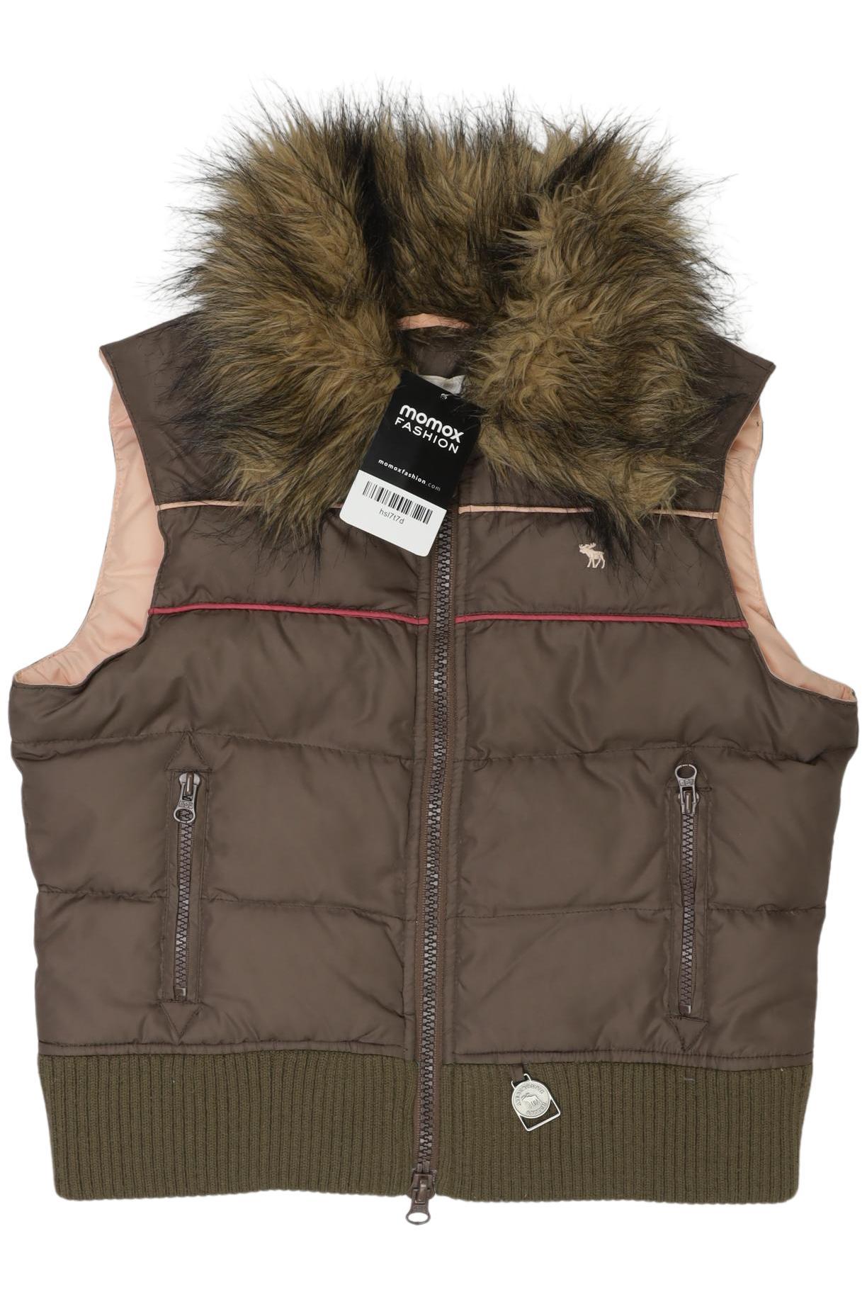 

Abercrombie & Fitch Damen Weste, braun, Gr. 36