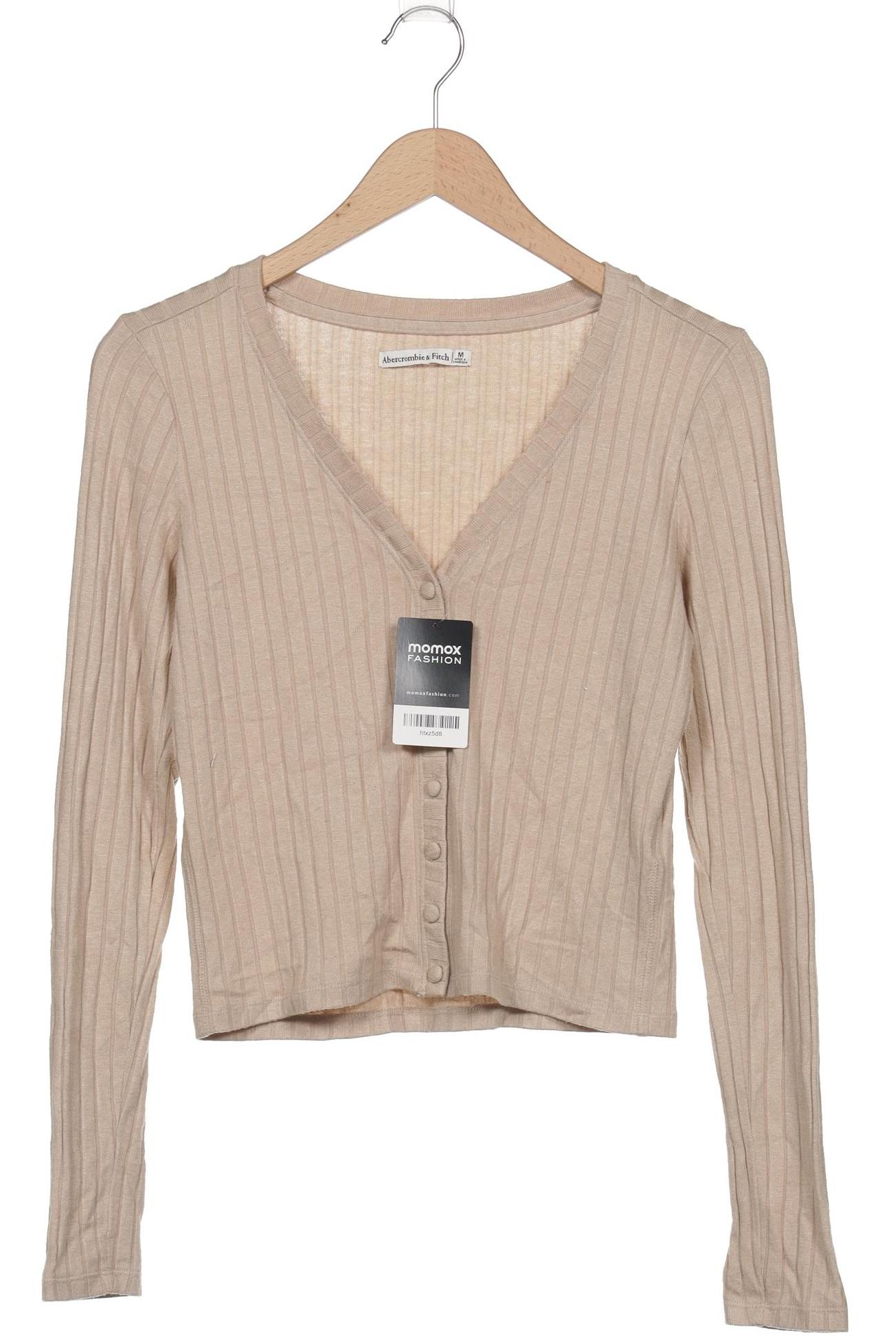 

Abercrombie & Fitch Damen Strickjacke, beige, Gr. 38