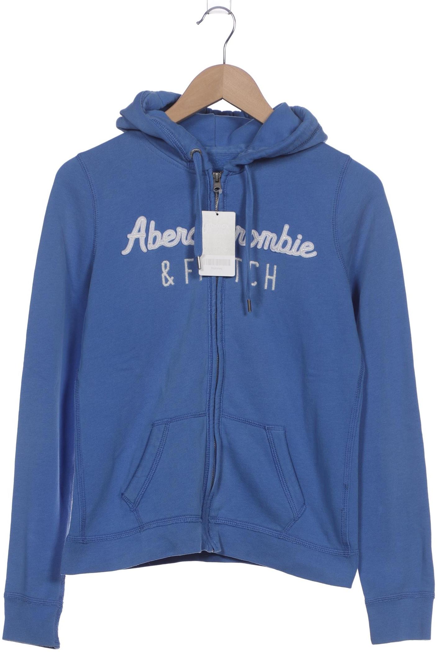 

Abercrombie & Fitch Damen Kapuzenpullover, blau, Gr. 38