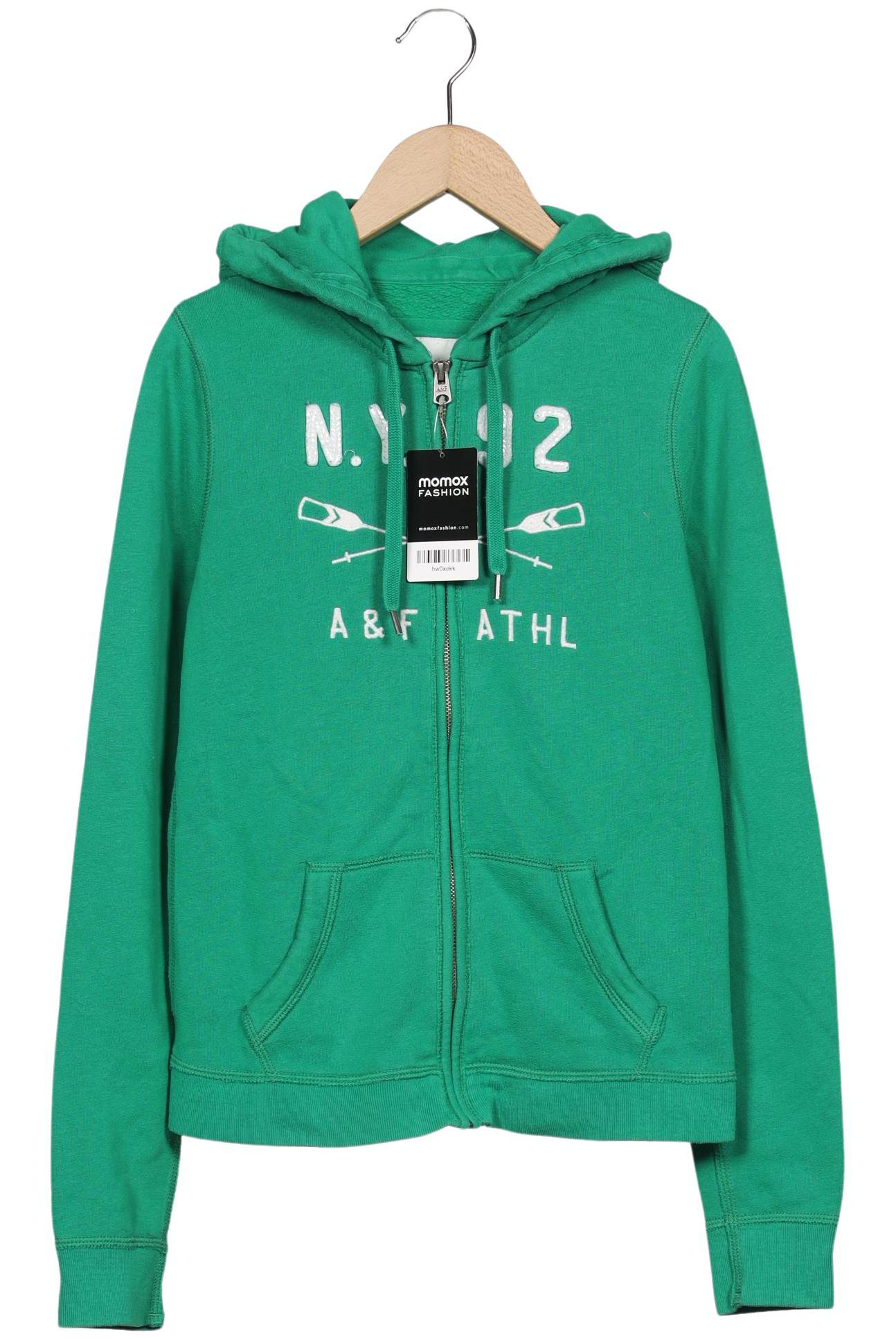 

Abercrombie & Fitch Damen Kapuzenpullover, grün, Gr. 36
