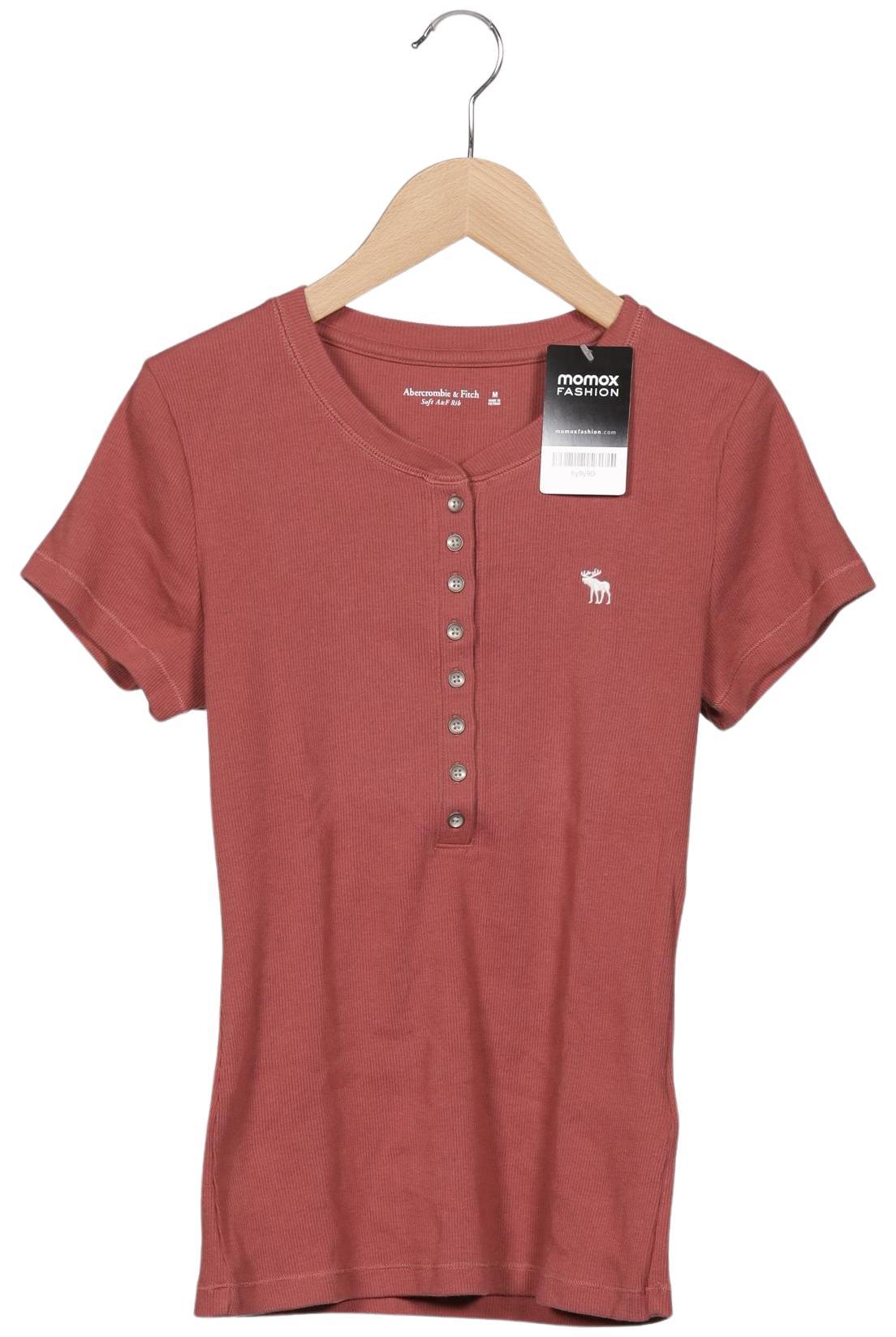 

Abercrombie & Fitch Damen T-Shirt, bordeaux, Gr. 38