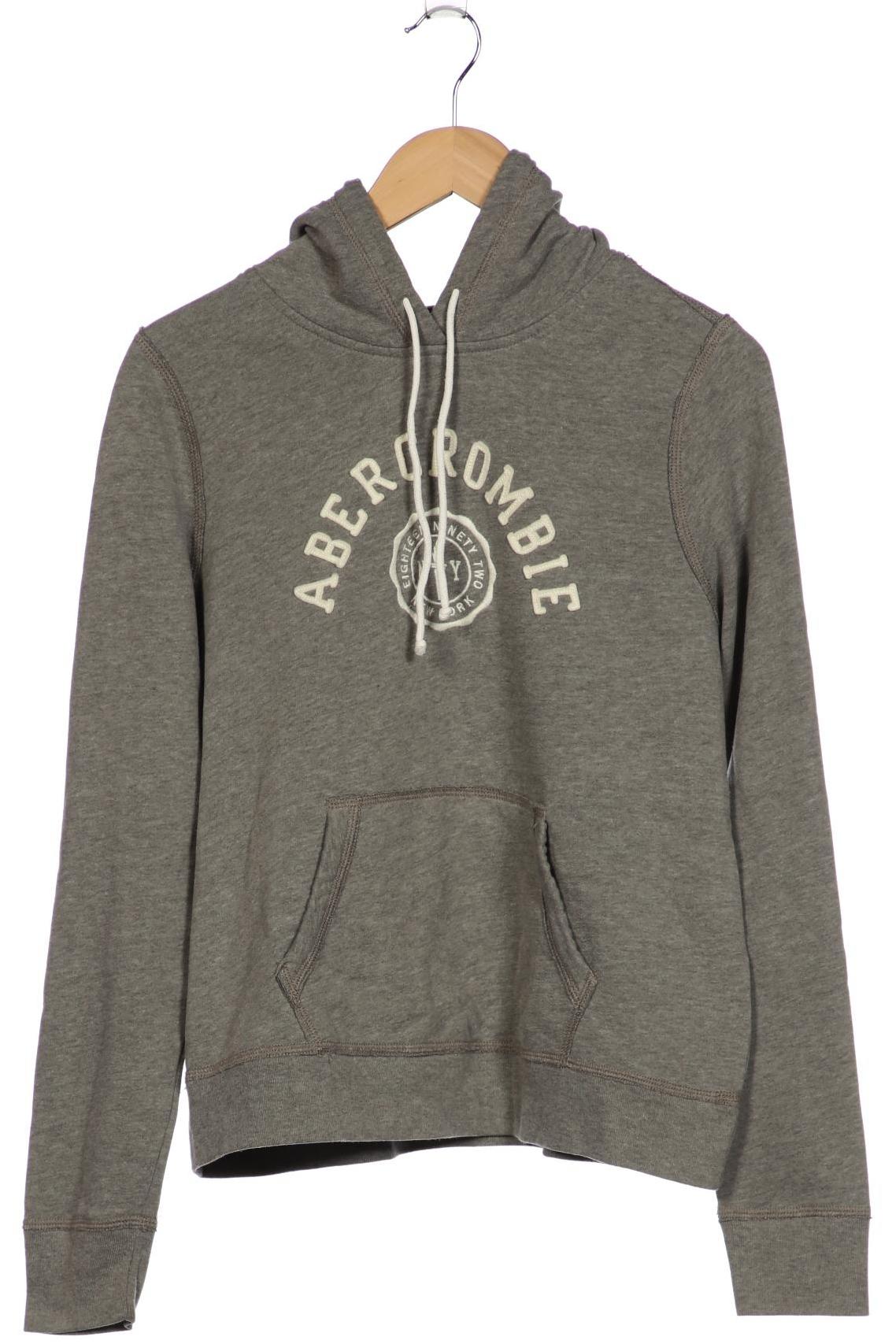 

Abercrombie & Fitch Damen Kapuzenpullover, grau, Gr. 42