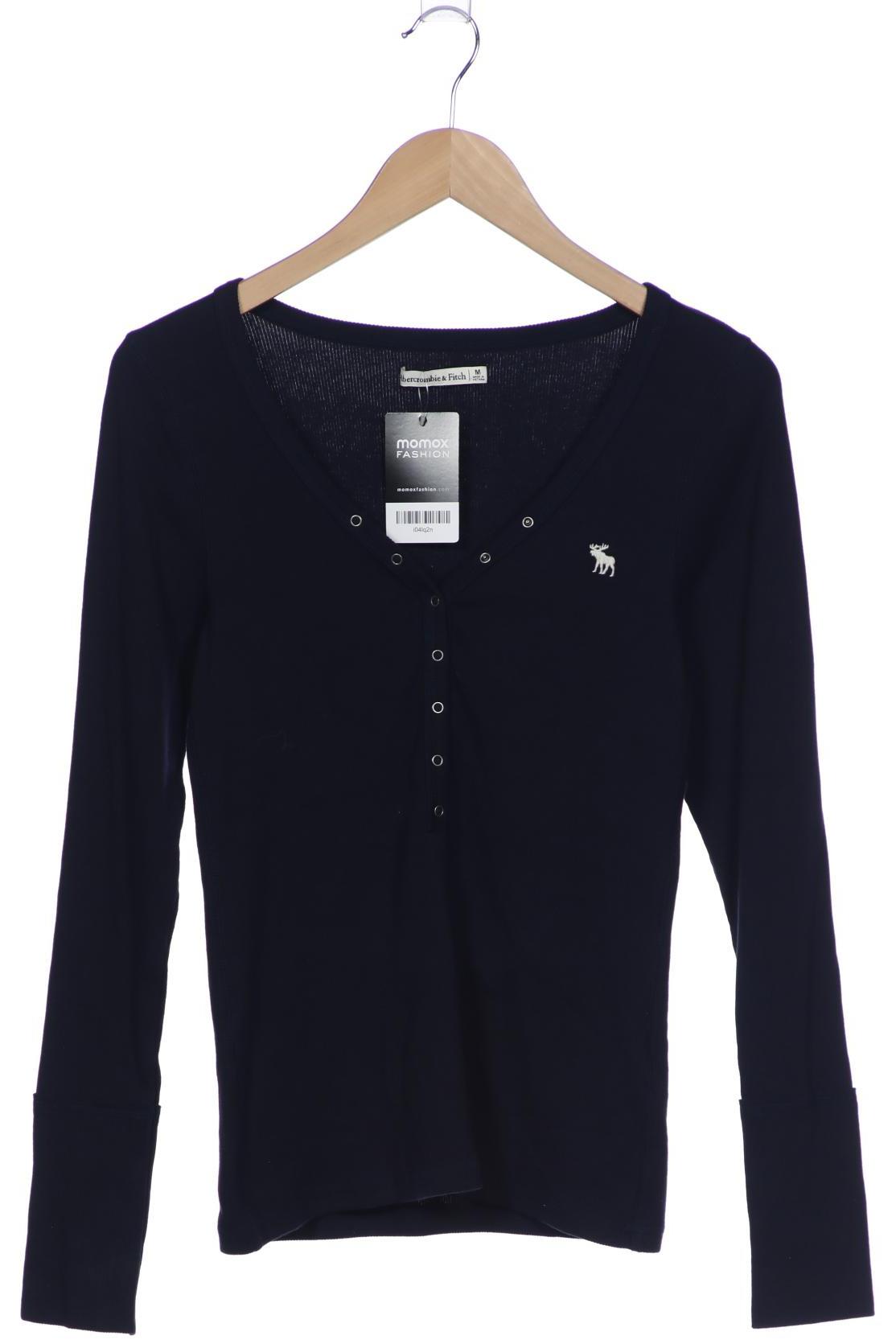 

Abercrombie & Fitch Damen Langarmshirt, marineblau, Gr. 38
