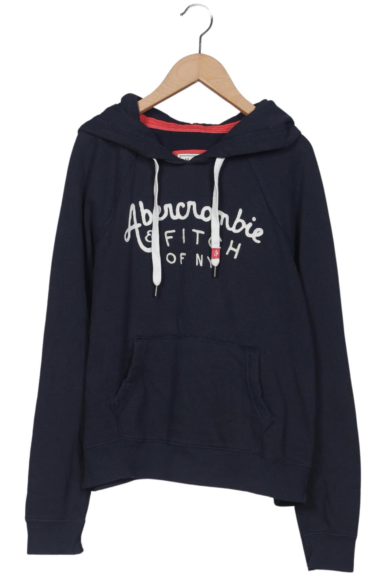 

Abercrombie & Fitch Damen Kapuzenpullover, marineblau, Gr. 42