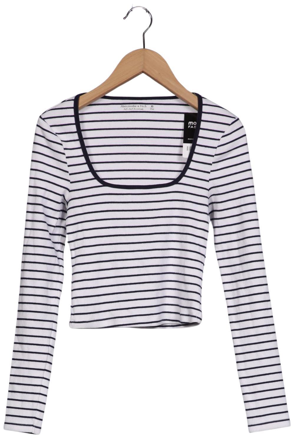 

Abercrombie & Fitch Damen Langarmshirt, mehrfarbig, Gr. 34