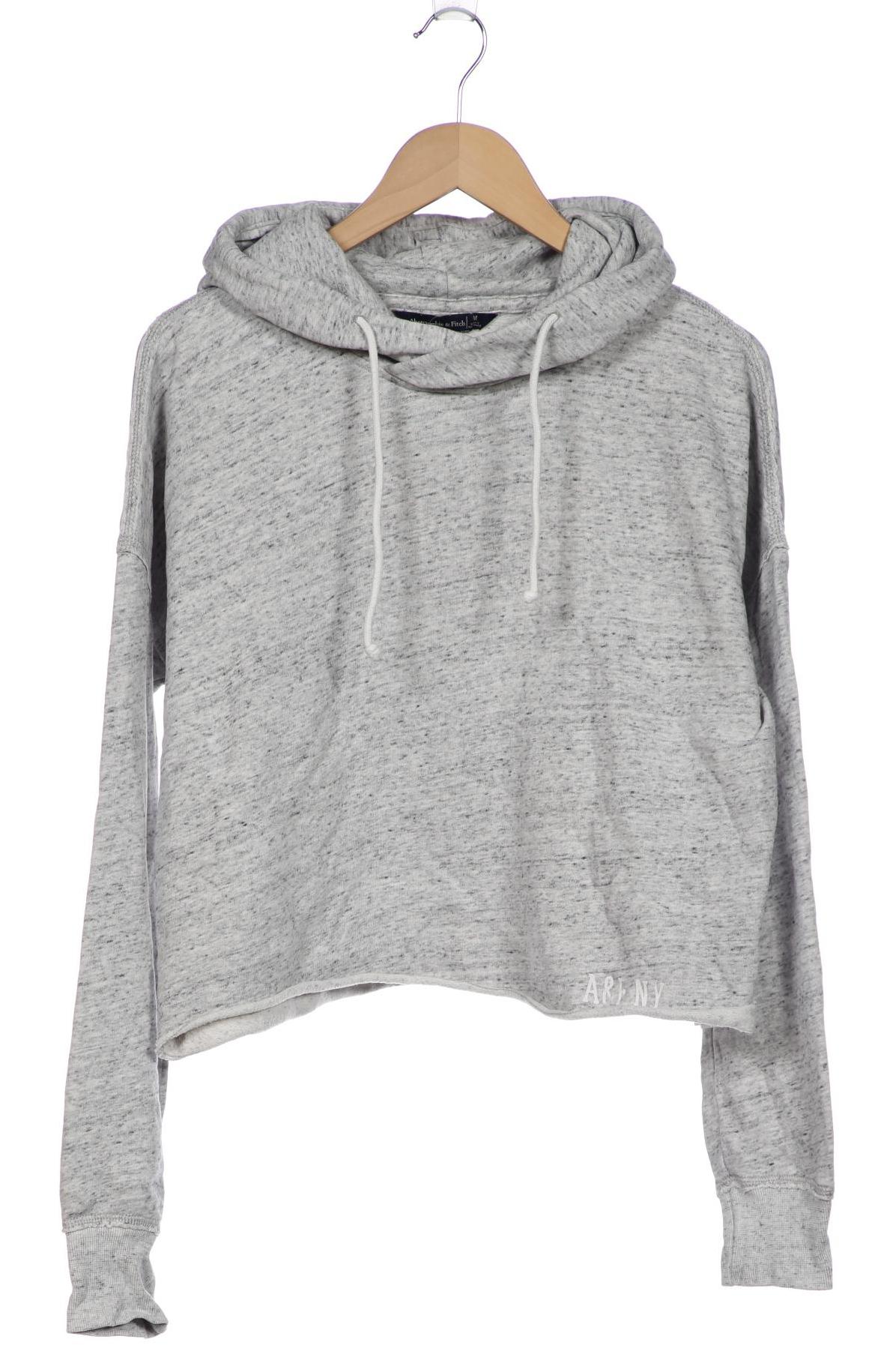 

Abercrombie & Fitch Damen Kapuzenpullover, grau