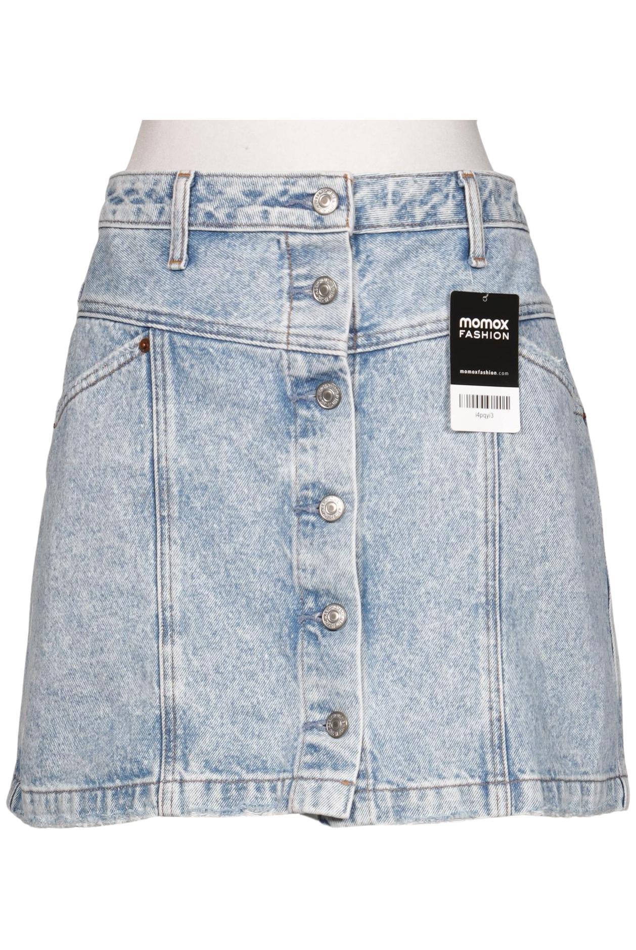 

Abercrombie & Fitch Damen Rock, hellblau, Gr. 30