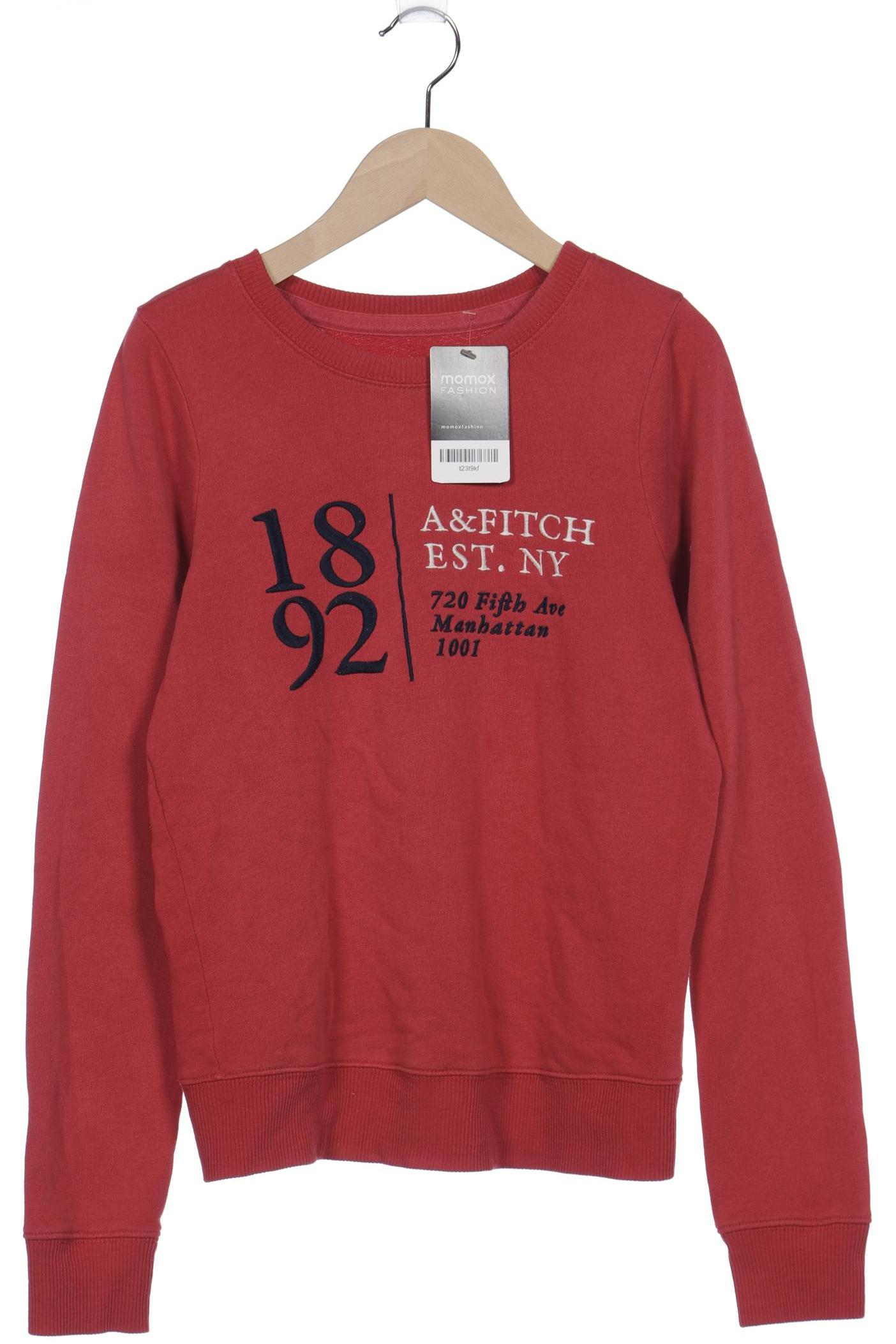 

Abercrombie & Fitch Damen Sweatshirt, rot, Gr. 34