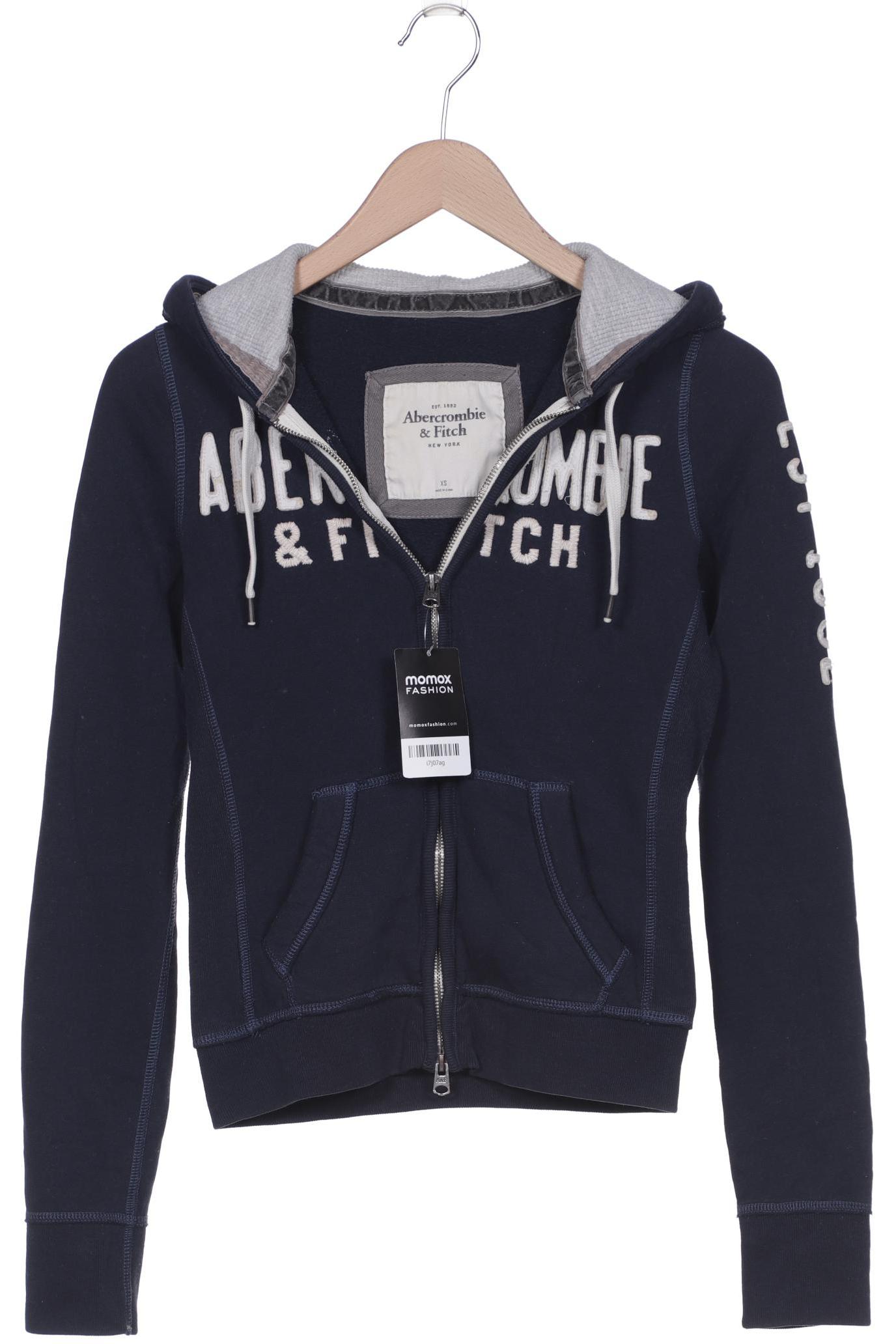 

Abercrombie & Fitch Damen Kapuzenpullover, marineblau