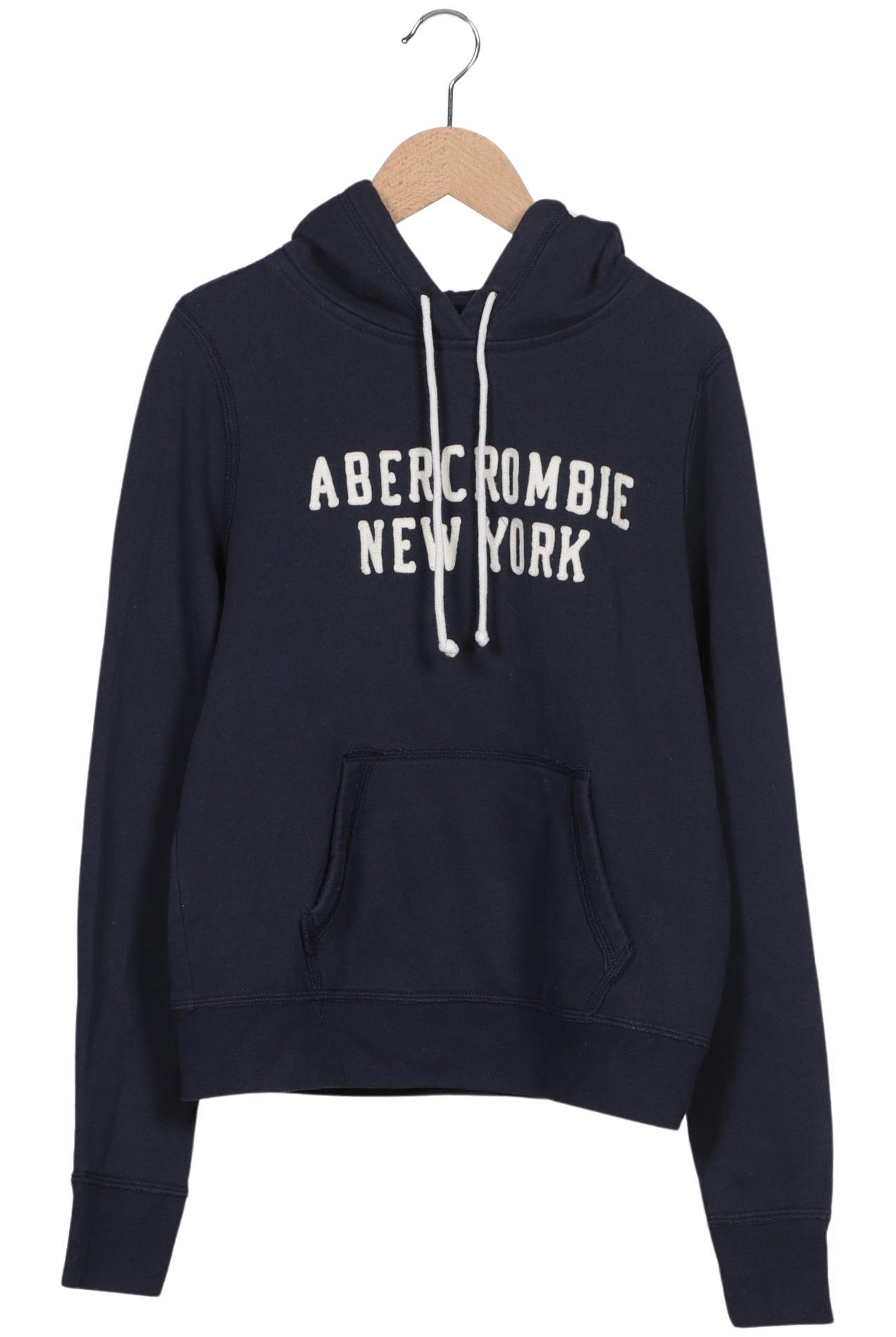 

Abercrombie & Fitch Damen Kapuzenpullover, marineblau, Gr. 36