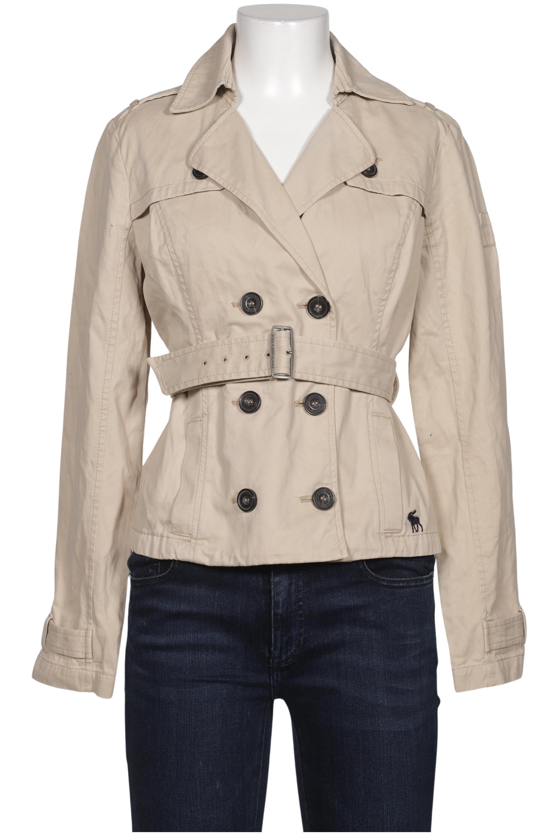 

Abercrombie & Fitch Damen Jacke, beige, Gr. 38