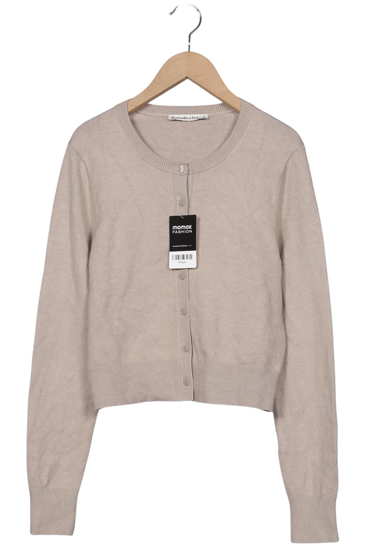 

Abercrombie & Fitch Damen Strickjacke, beige, Gr. 36