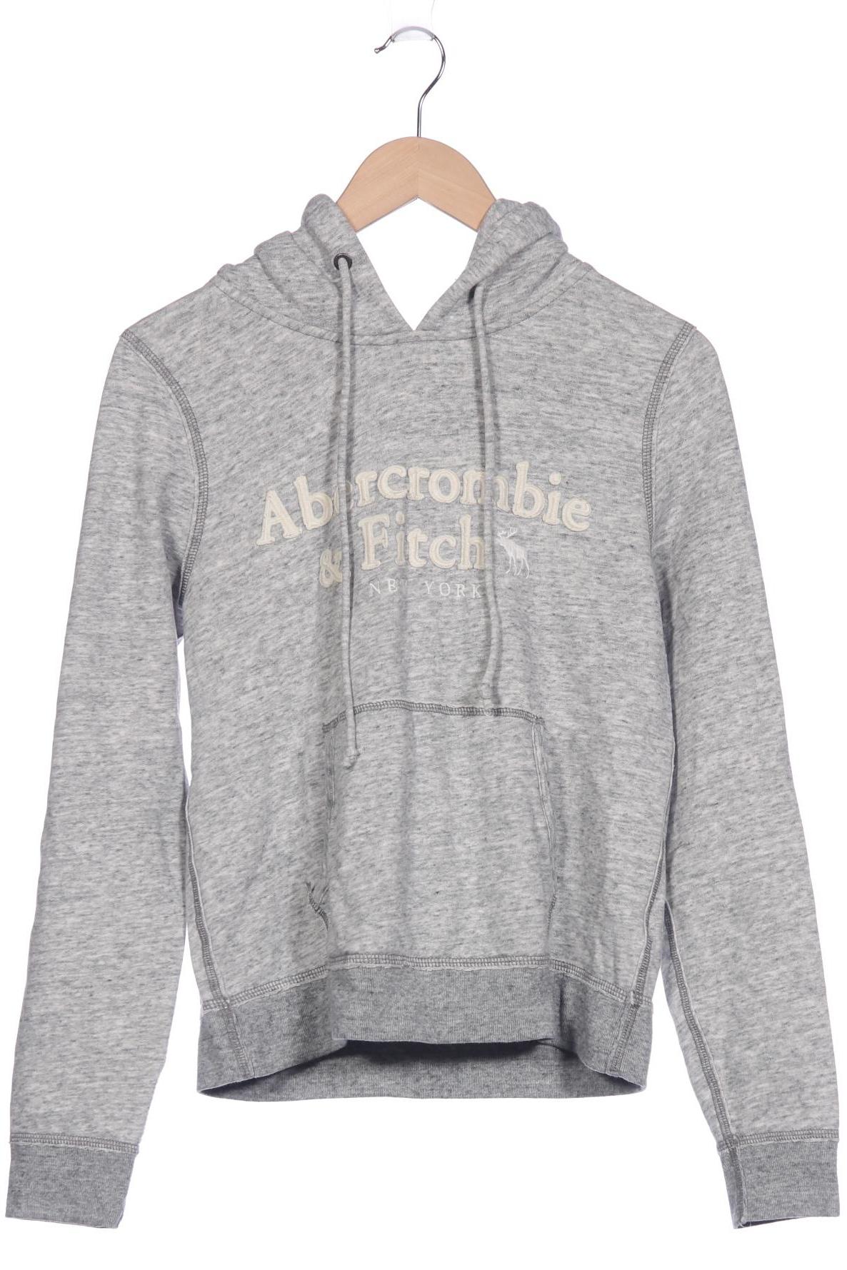 

Abercrombie & Fitch Damen Kapuzenpullover, grau, Gr. 38