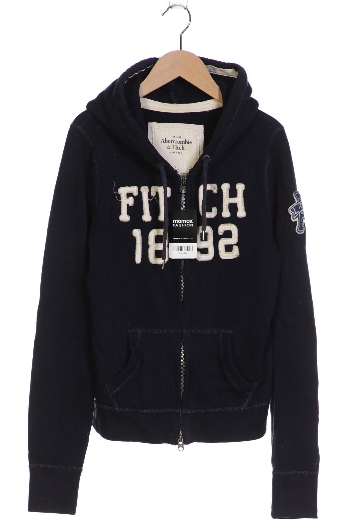 

Abercrombie & Fitch Damen Kapuzenpullover, marineblau