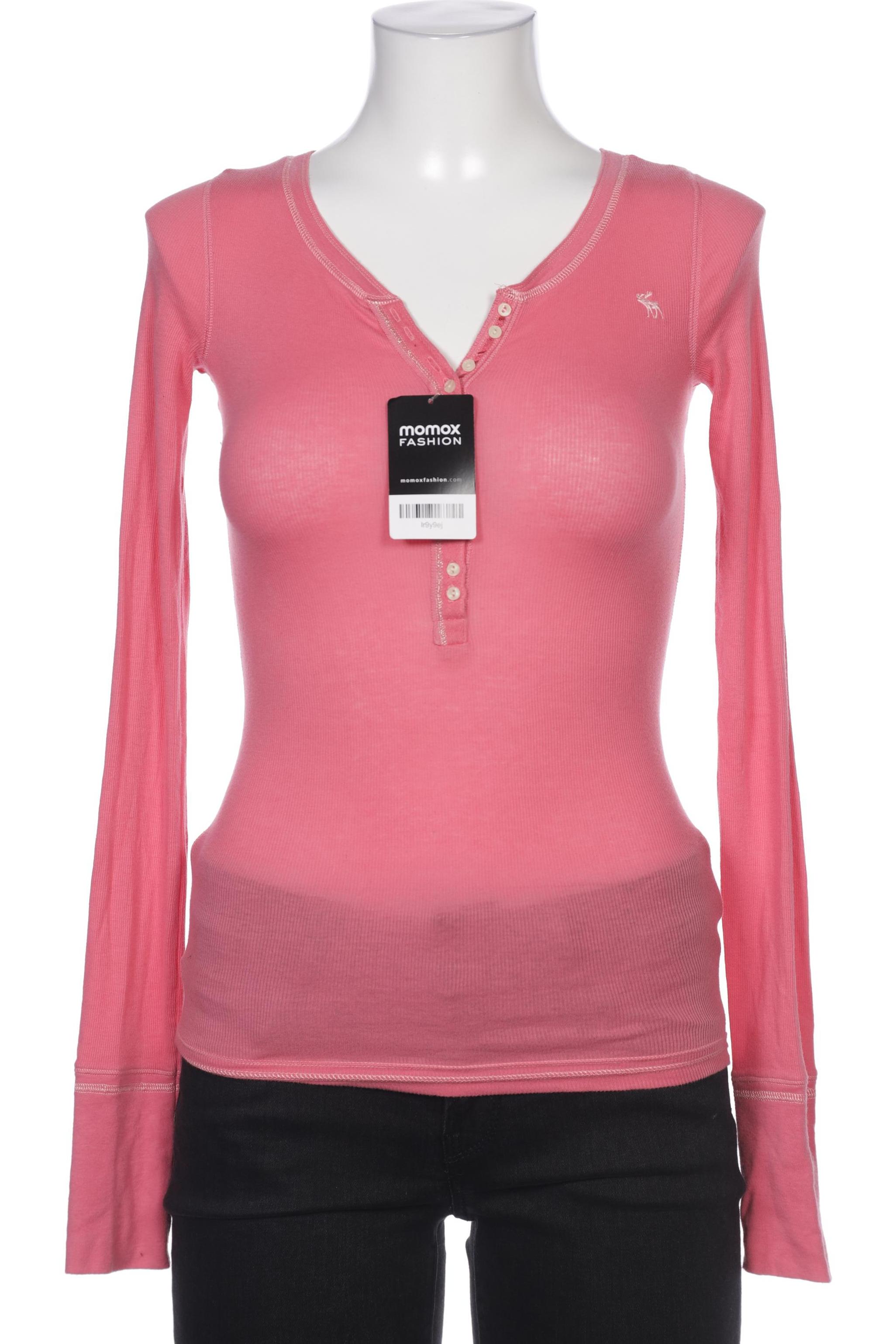 

Abercrombie & Fitch Damen Langarmshirt, pink