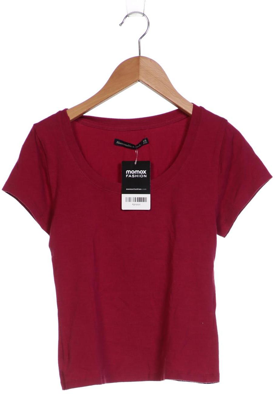 

Abercrombie & Fitch Damen T-Shirt, bordeaux, Gr. 34