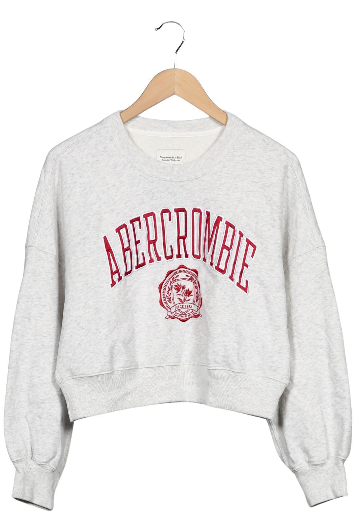 

Abercrombie & Fitch Damen Sweatshirt, grau, Gr. 38