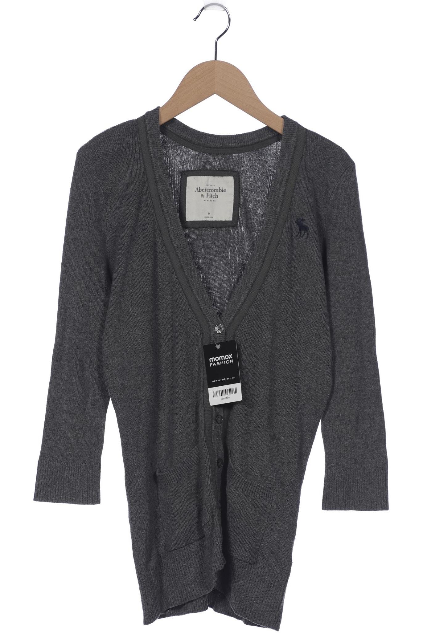 

Abercrombie & Fitch Damen Strickjacke, grau
