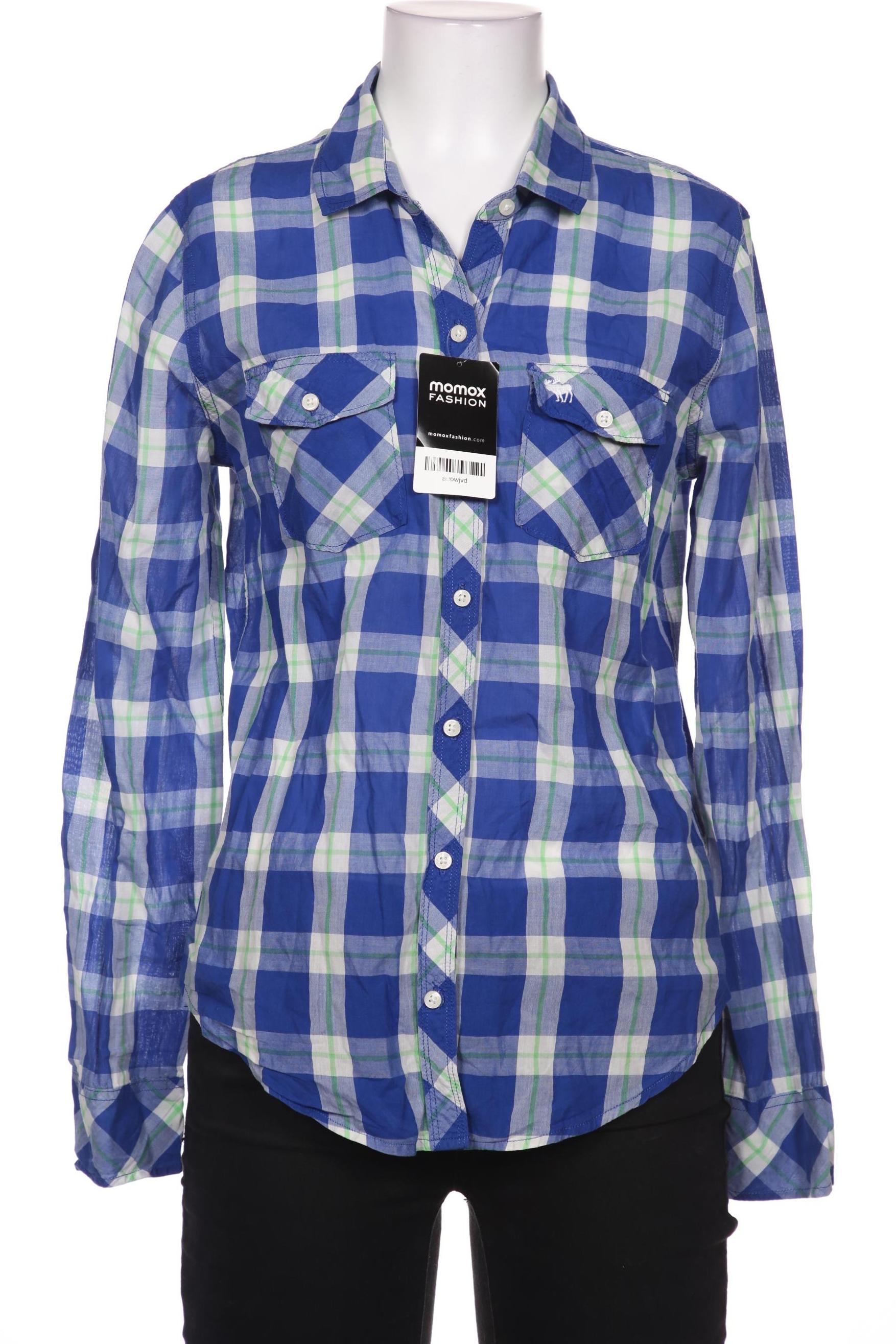 

Abercrombie & Fitch Damen Bluse, blau, Gr. 36