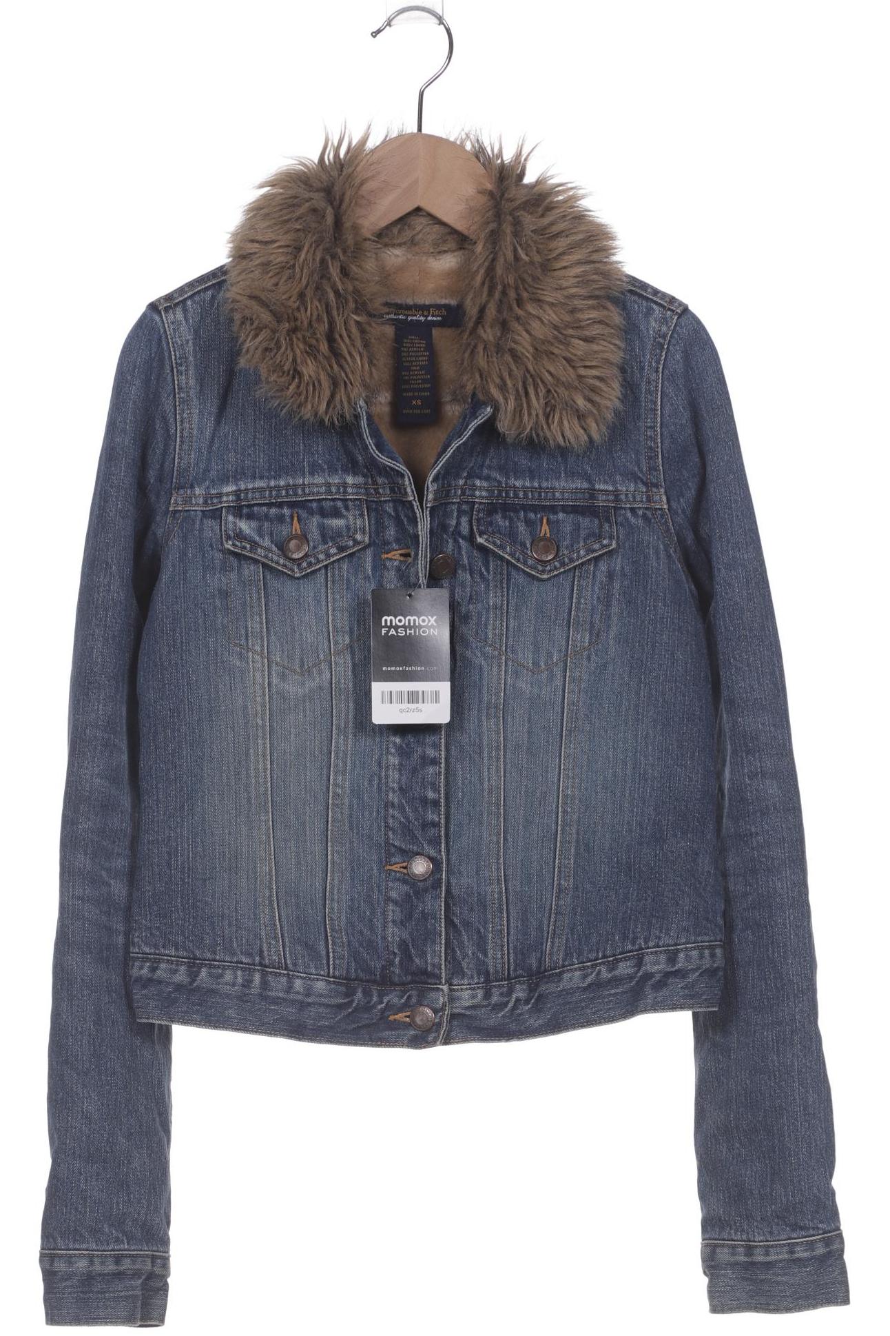 

Abercrombie & Fitch Damen Jacke, blau, Gr. 34