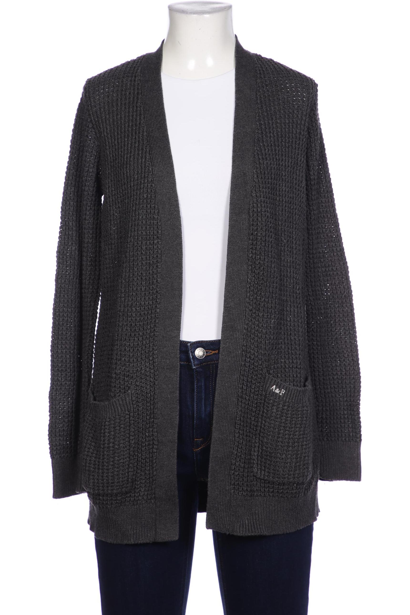 

Abercrombie & Fitch Damen Strickjacke, grau