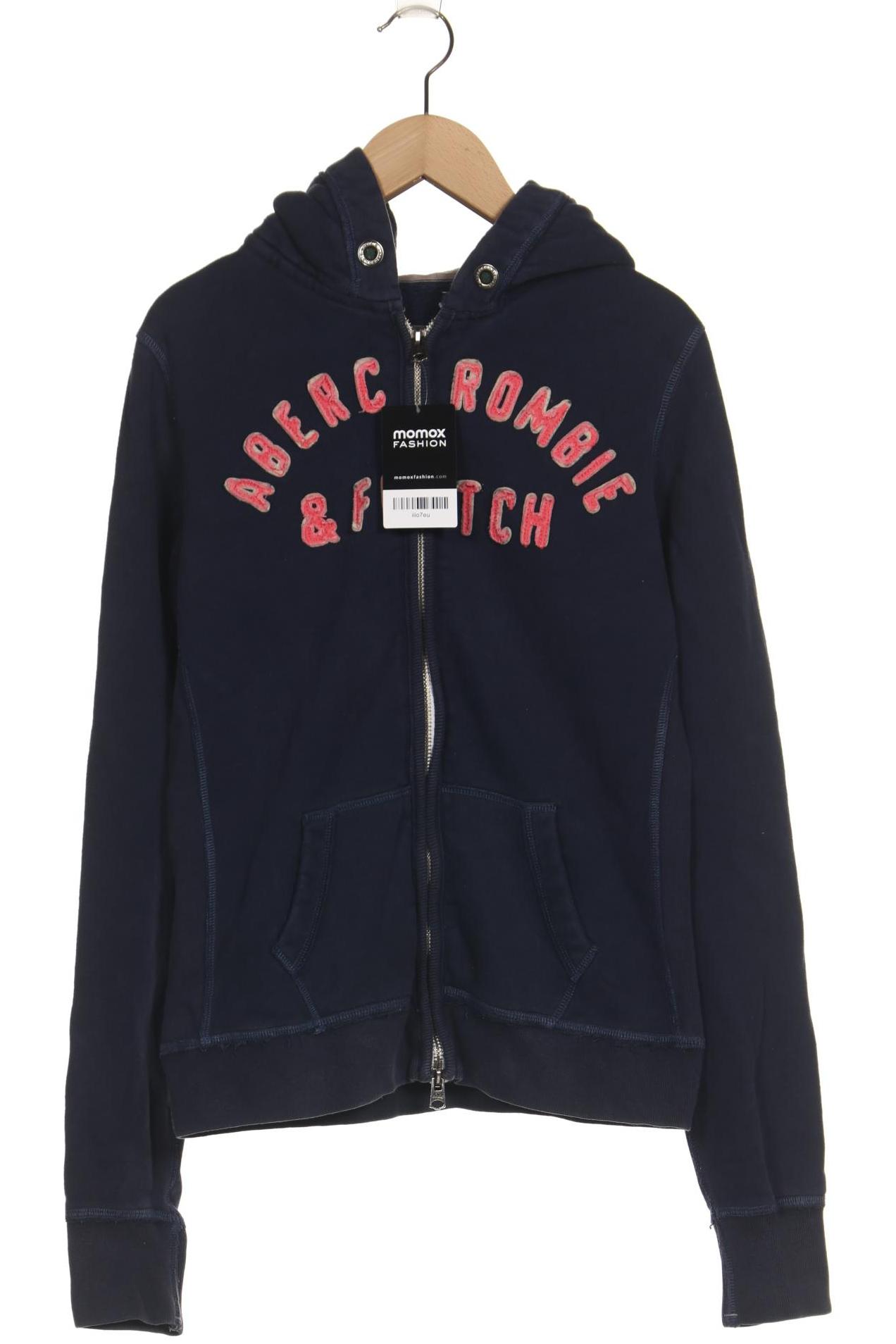 

Abercrombie & Fitch Damen Kapuzenpullover, marineblau, Gr. 42