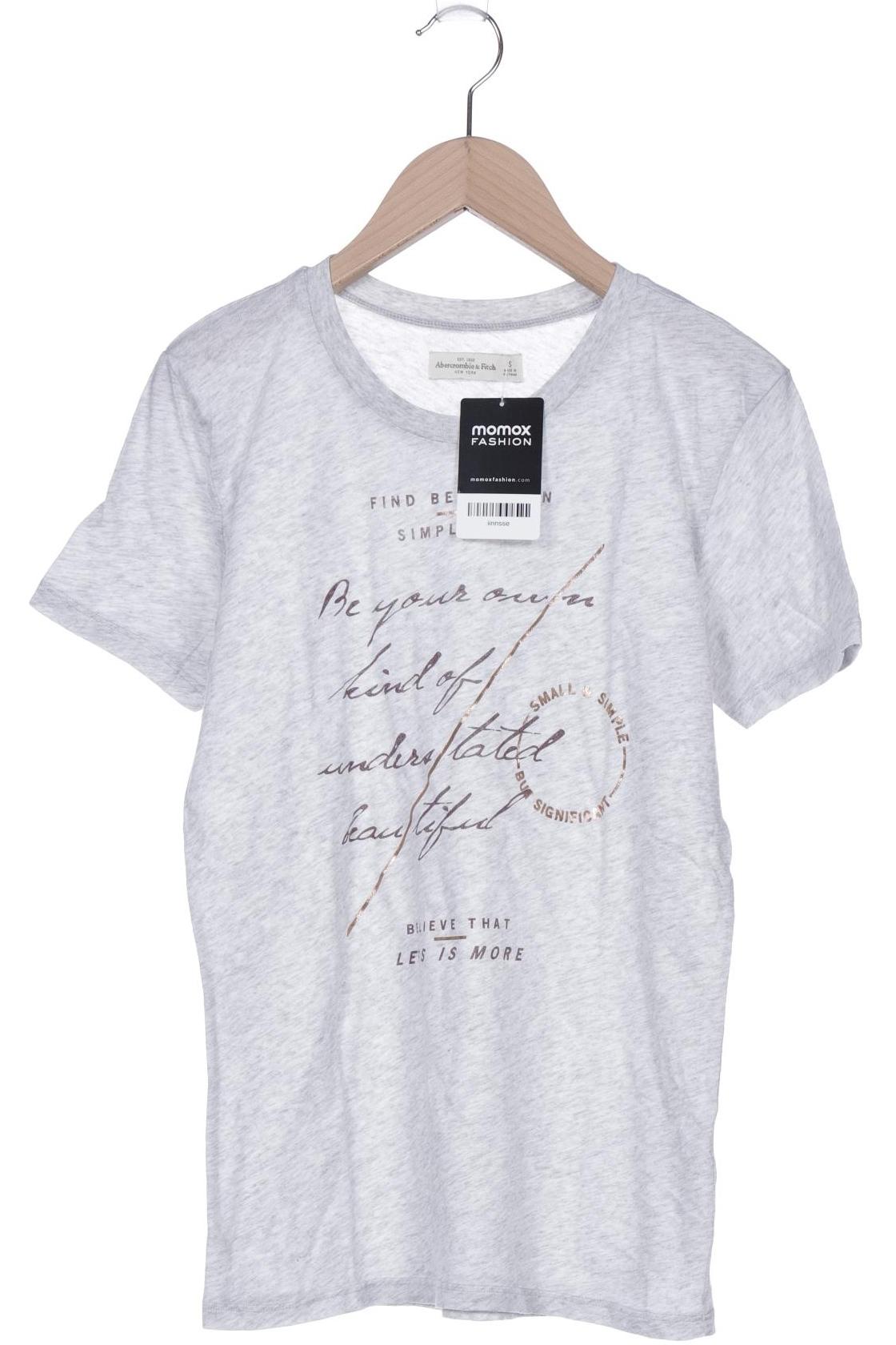 

Abercrombie & Fitch Damen T-Shirt, grau, Gr. 36