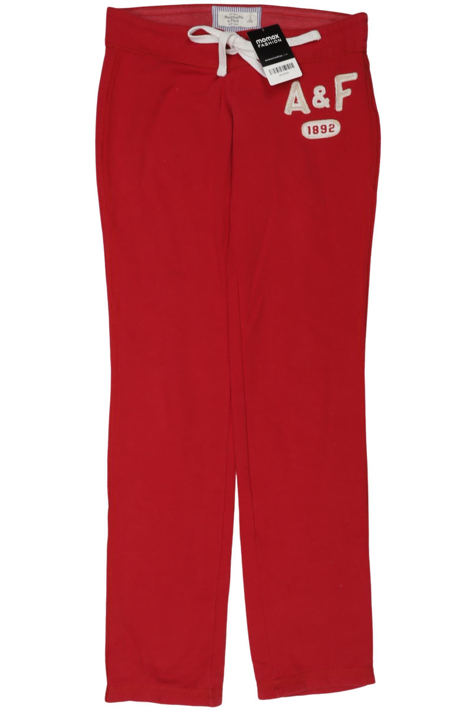 

Abercrombie & Fitch Damen Stoffhose, rot, Gr. 0