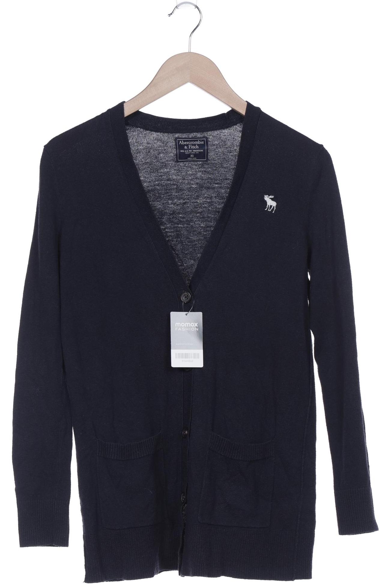 

Abercrombie & Fitch Damen Strickjacke, marineblau, Gr. 34