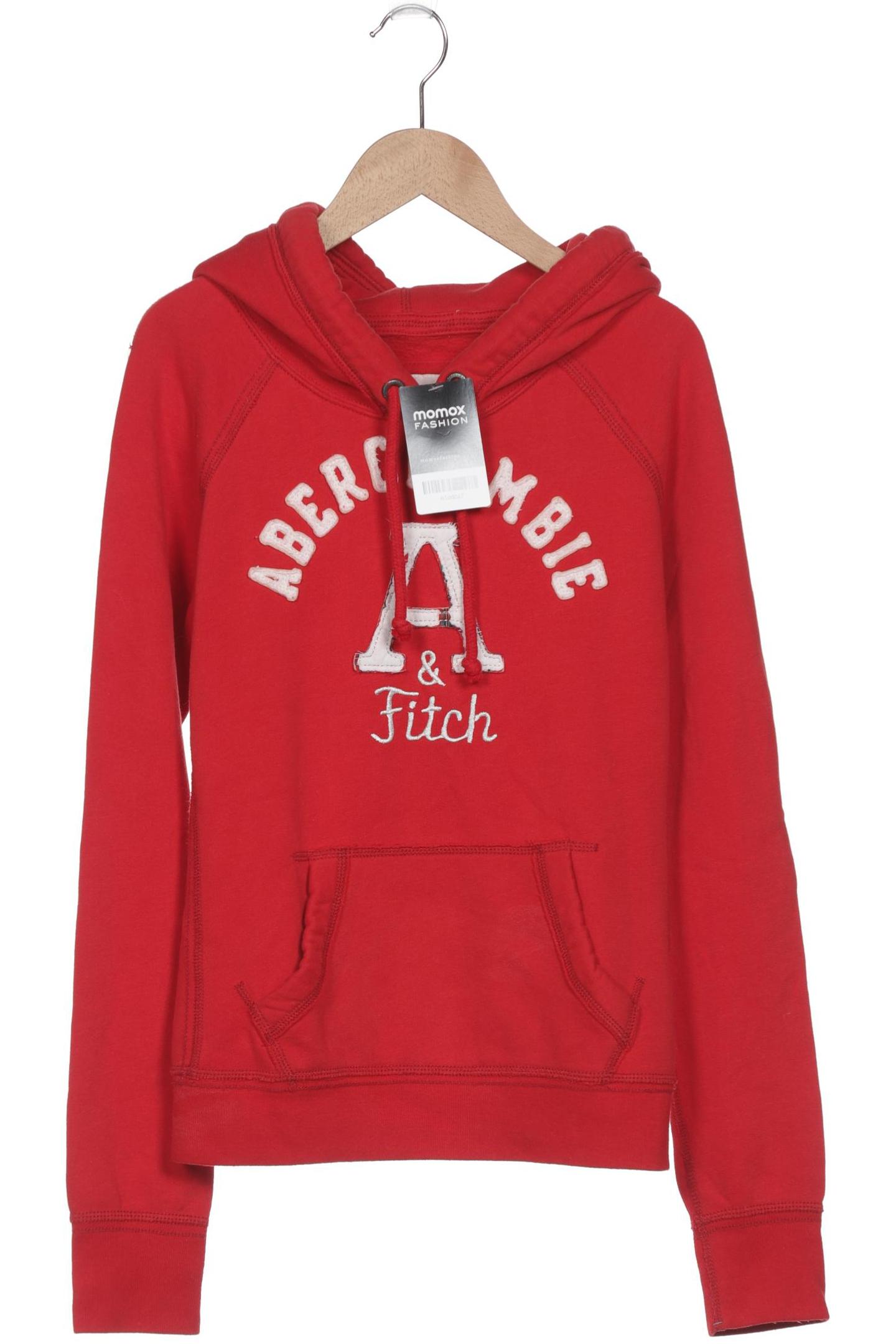 

Abercrombie & Fitch Damen Kapuzenpullover, rot
